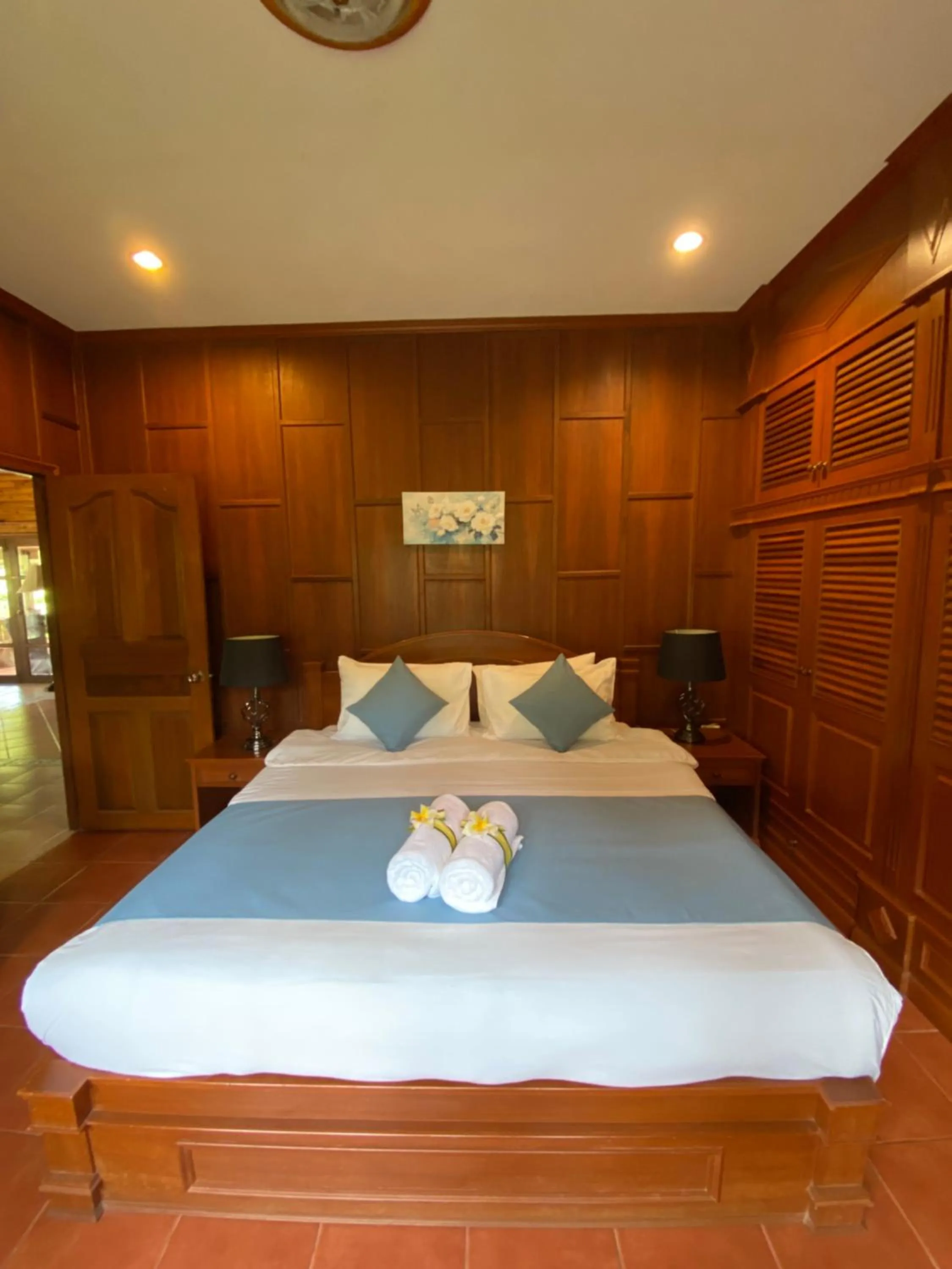 Bed in Baan Laem Noi Villa's
