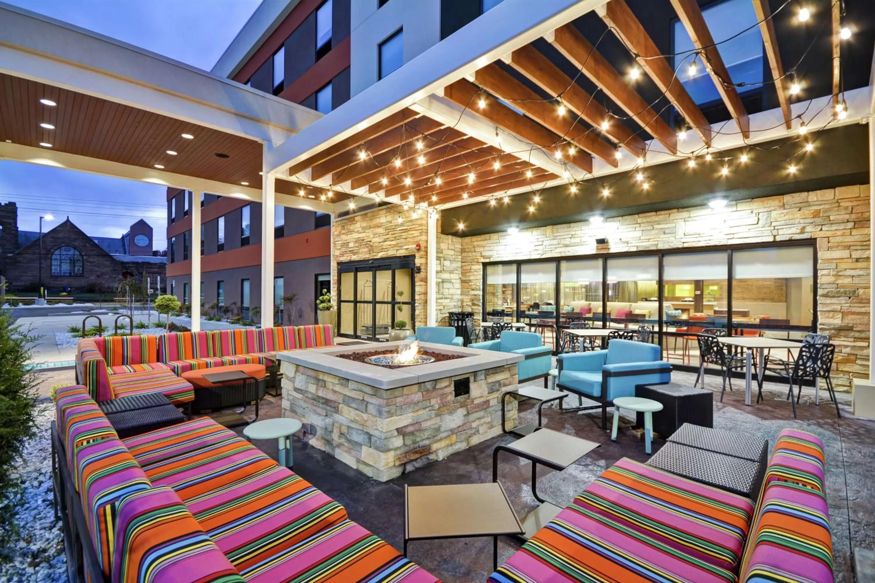 Patio in Home2 Suites By Hilton Carbondale
