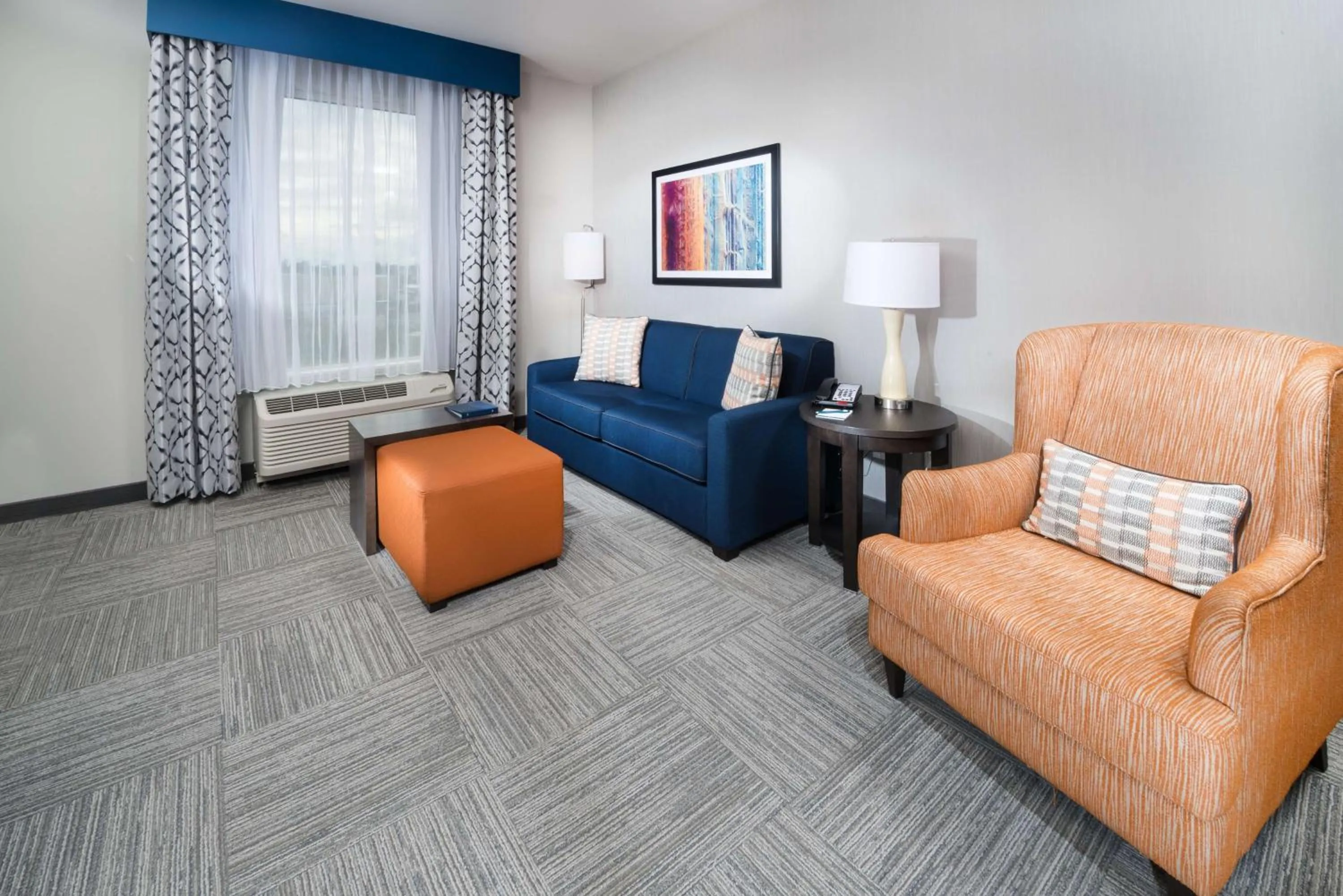 Living room in Homewood Suites By Hilton Tulsa Catoosa