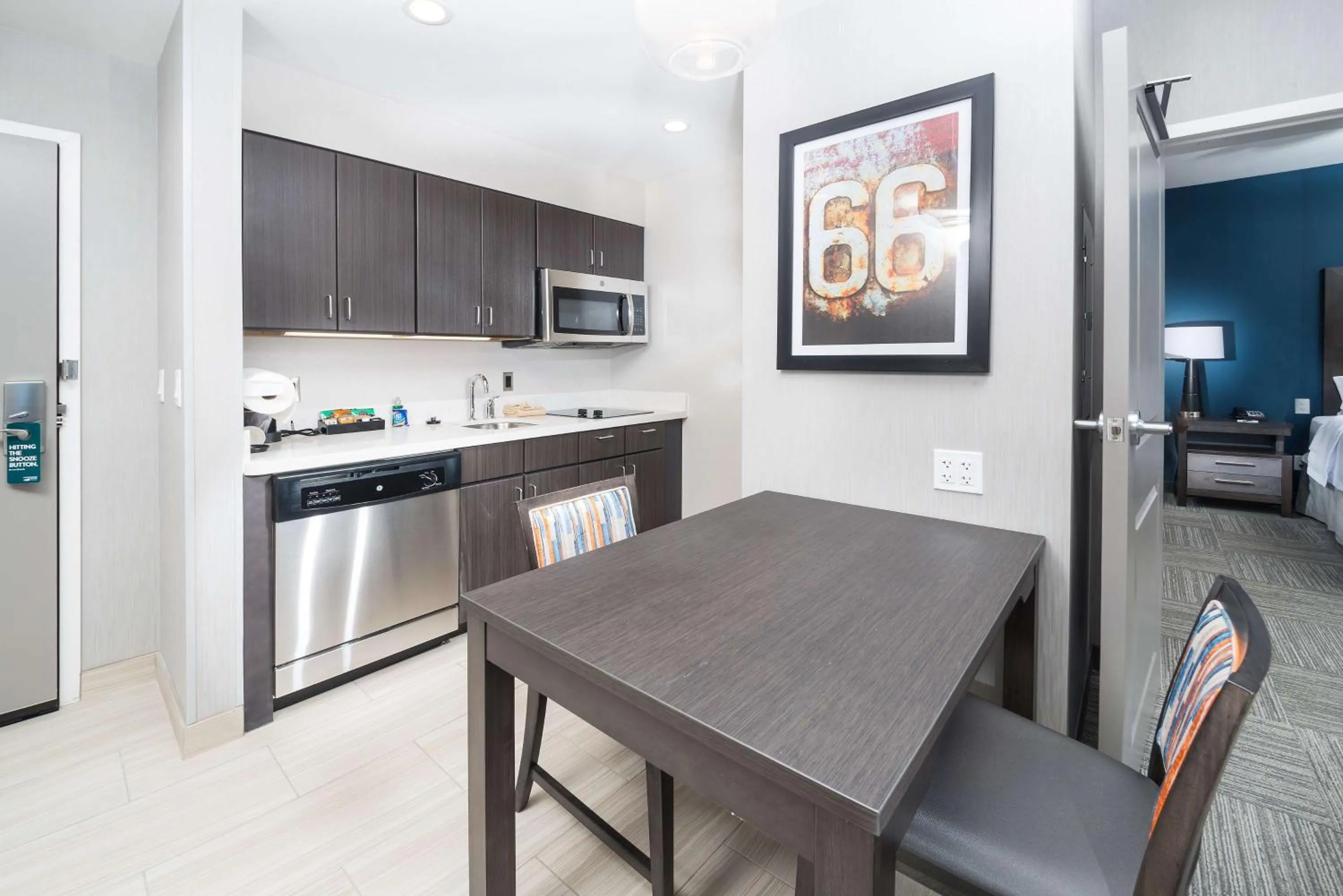 Kitchen or kitchenette in Homewood Suites By Hilton Tulsa Catoosa