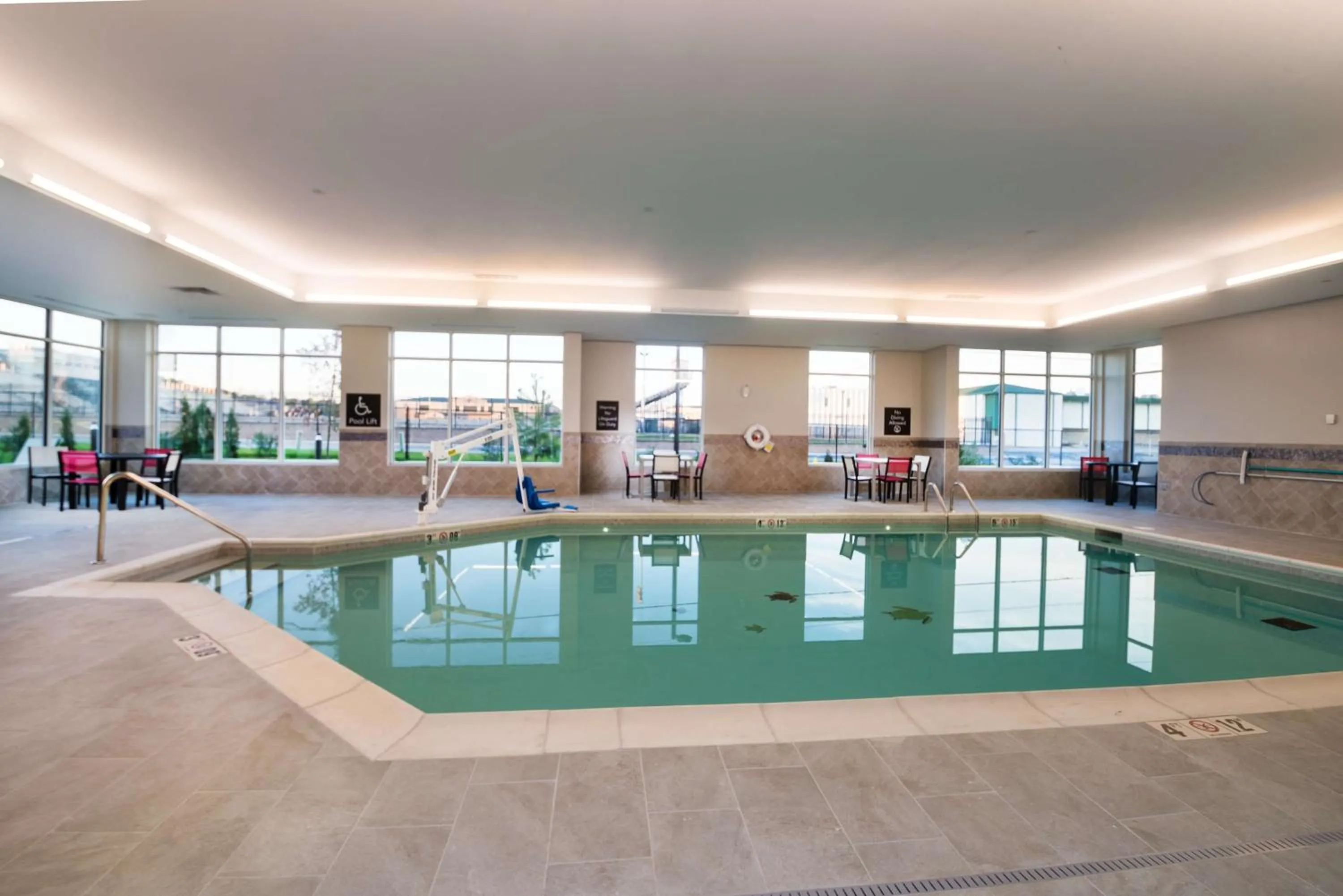 Pool view in Homewood Suites By Hilton Tulsa Catoosa