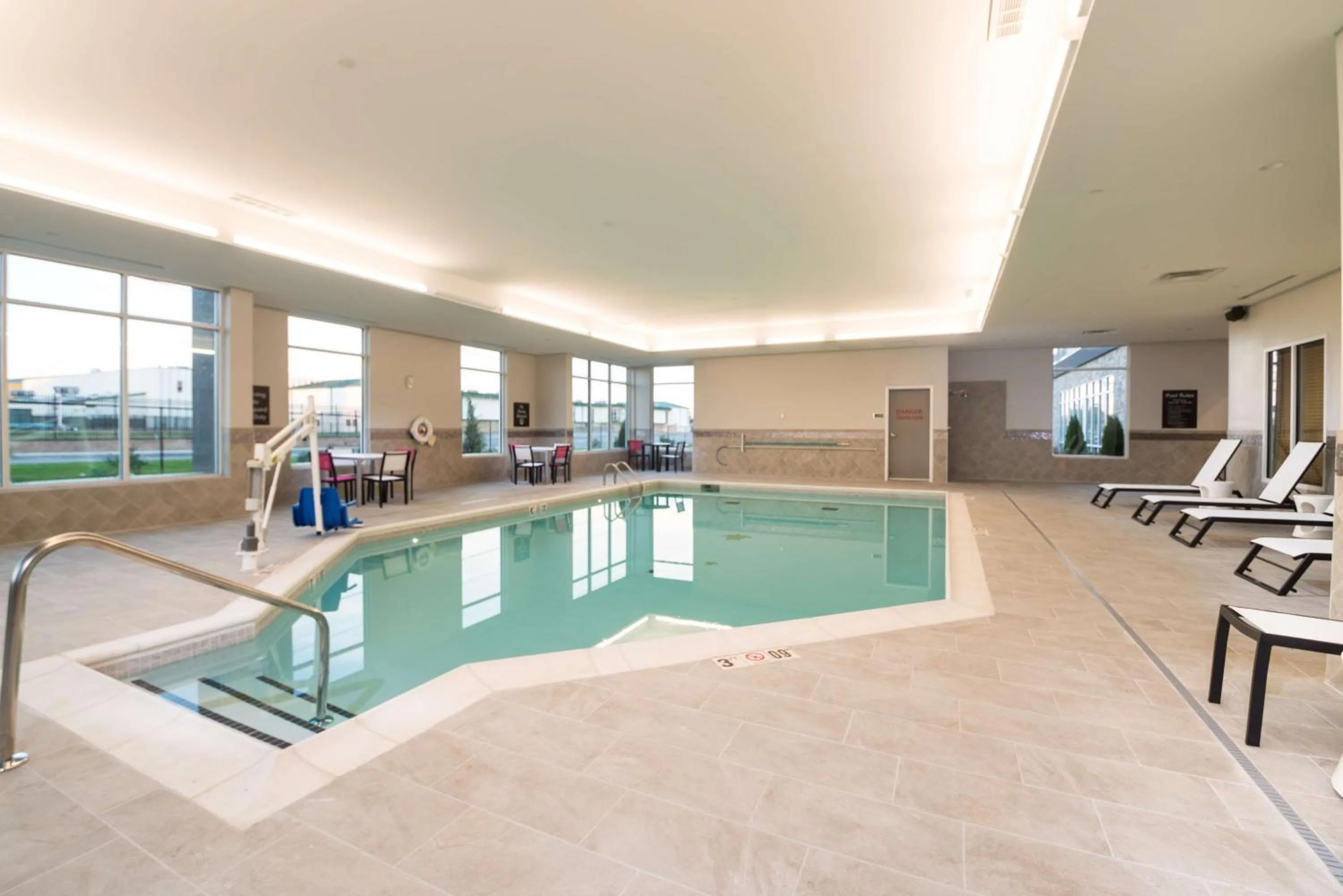 Pool view in Homewood Suites By Hilton Tulsa Catoosa