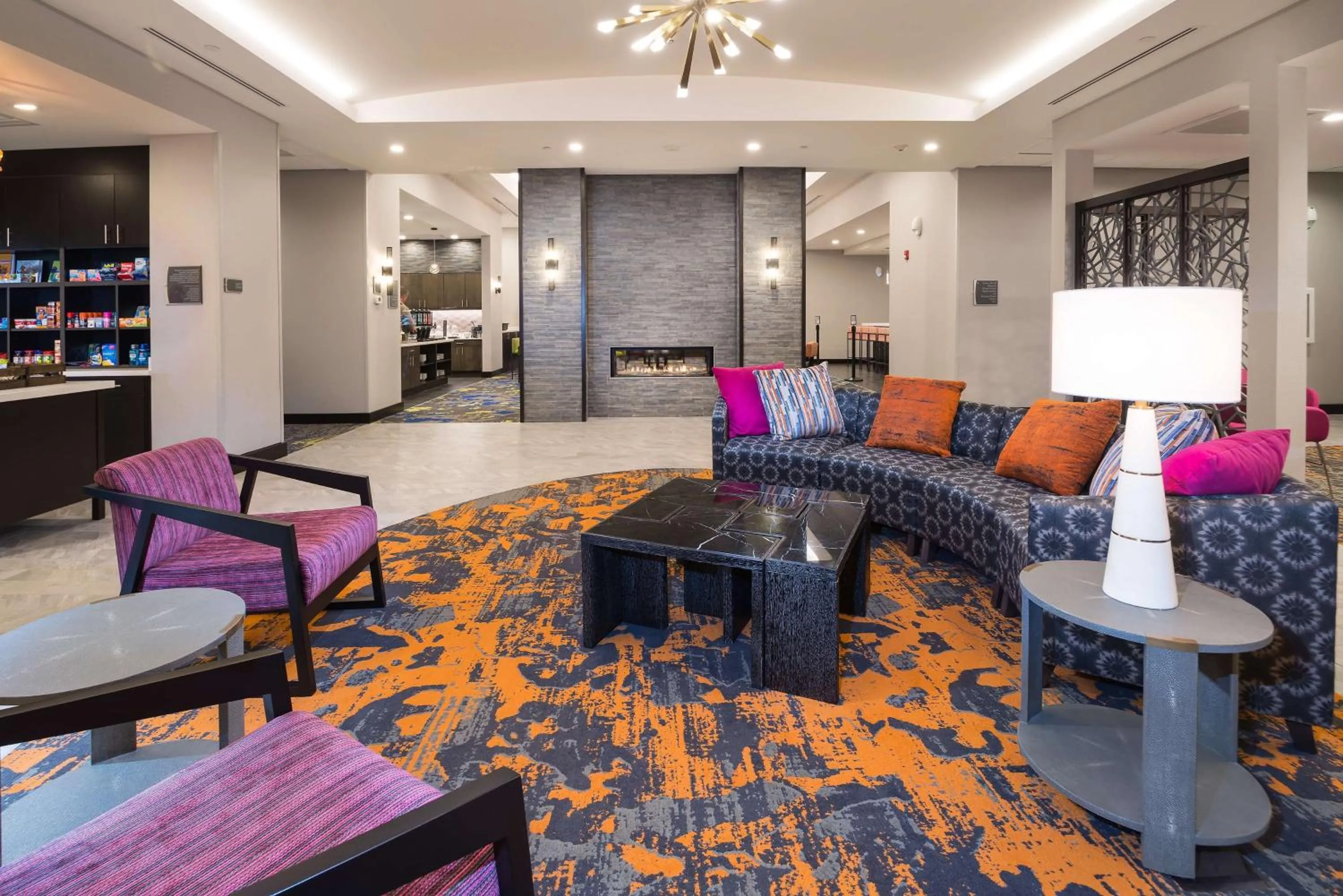 Lobby or reception in Homewood Suites By Hilton Tulsa Catoosa