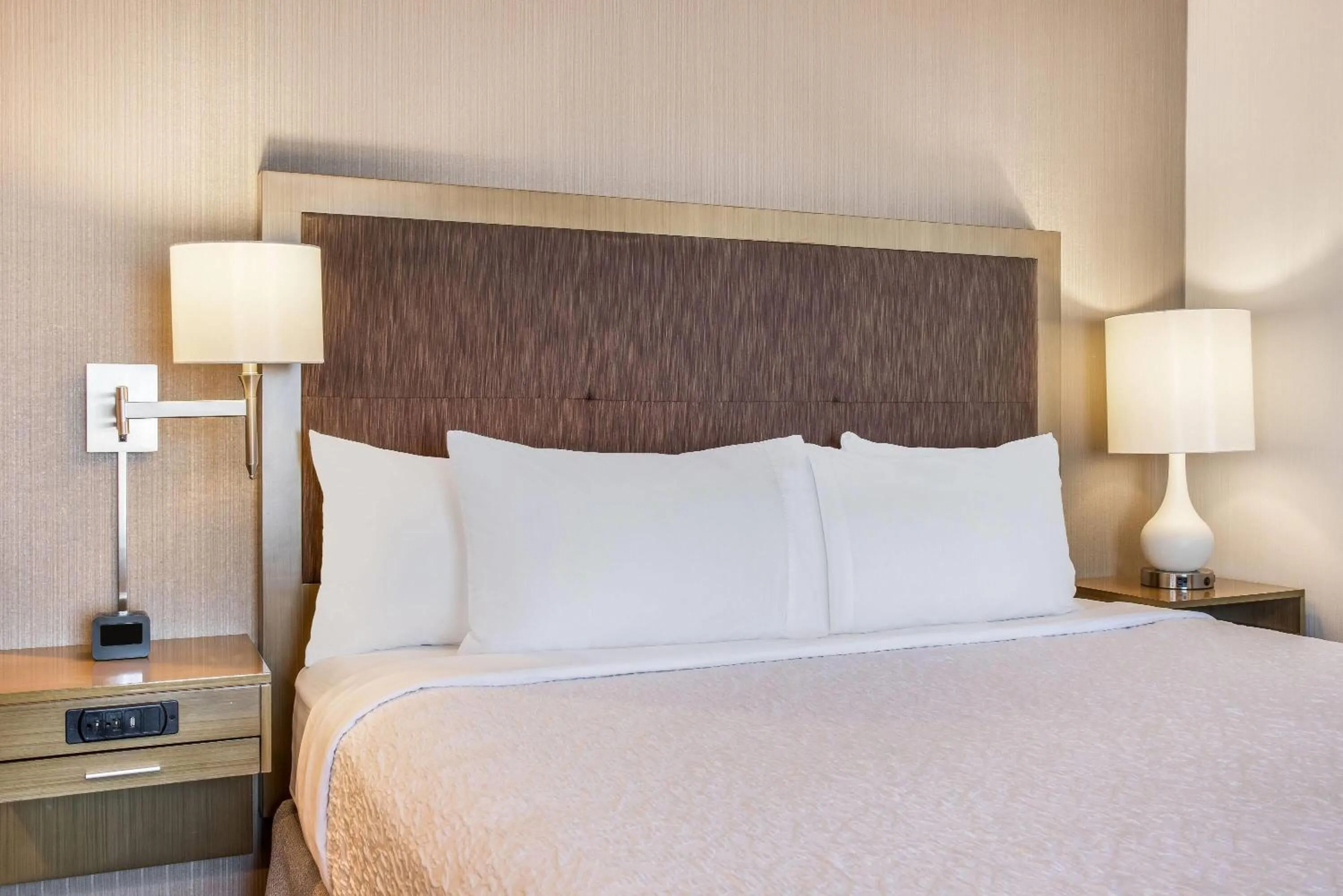 Bed in Ramada by Wyndham St Paul AB