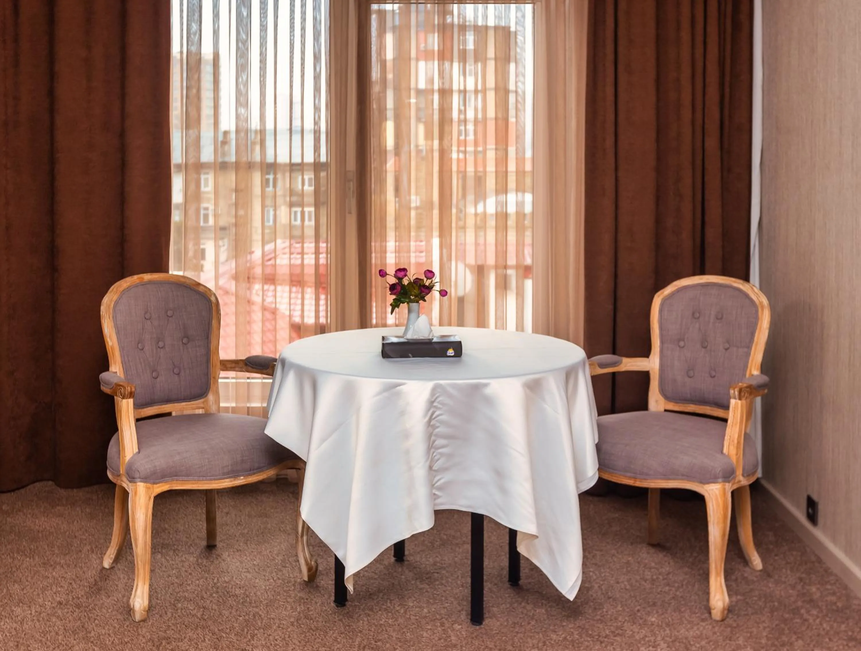 Living room in Sky Hotel Baku