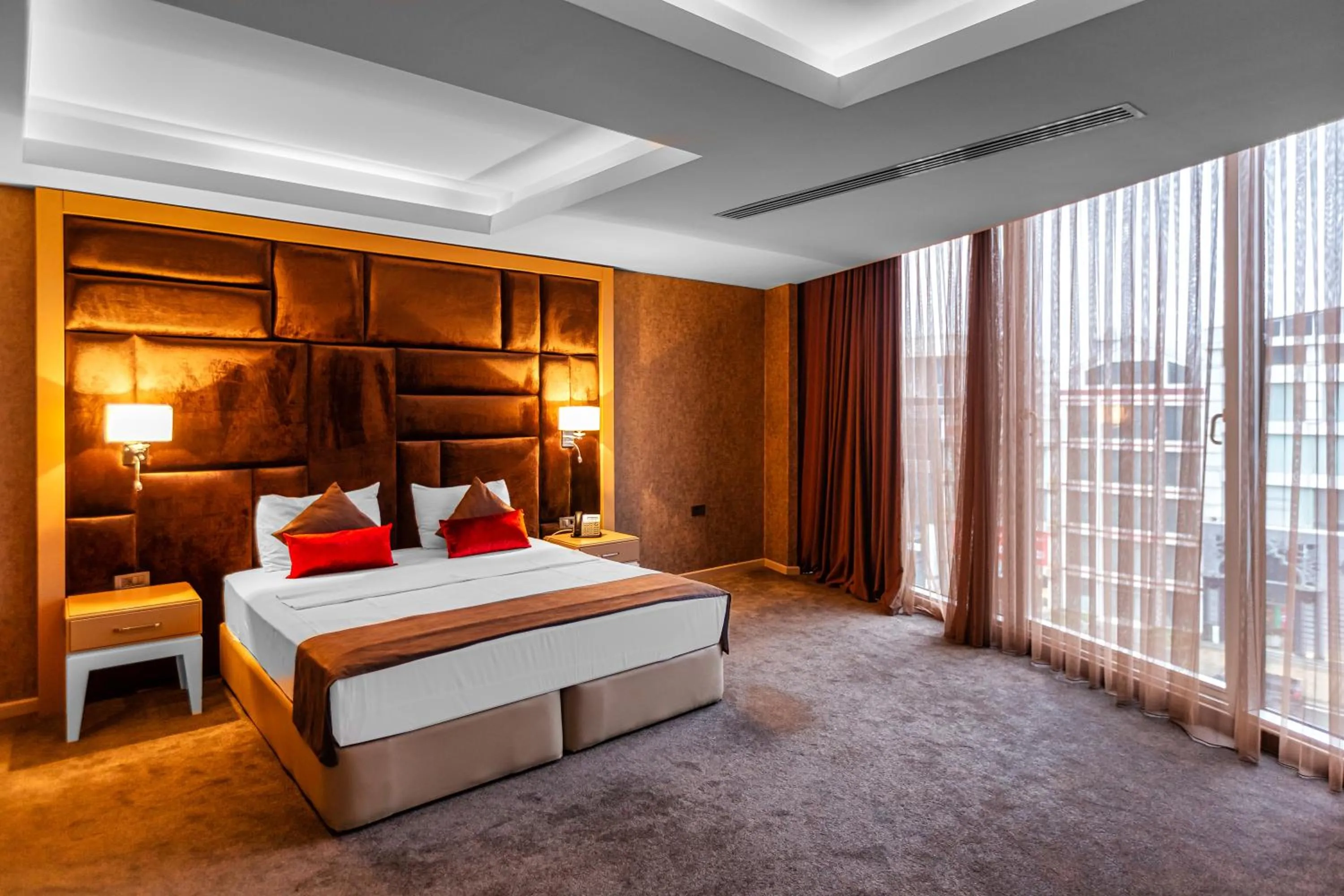 Bed in Sky Hotel Baku