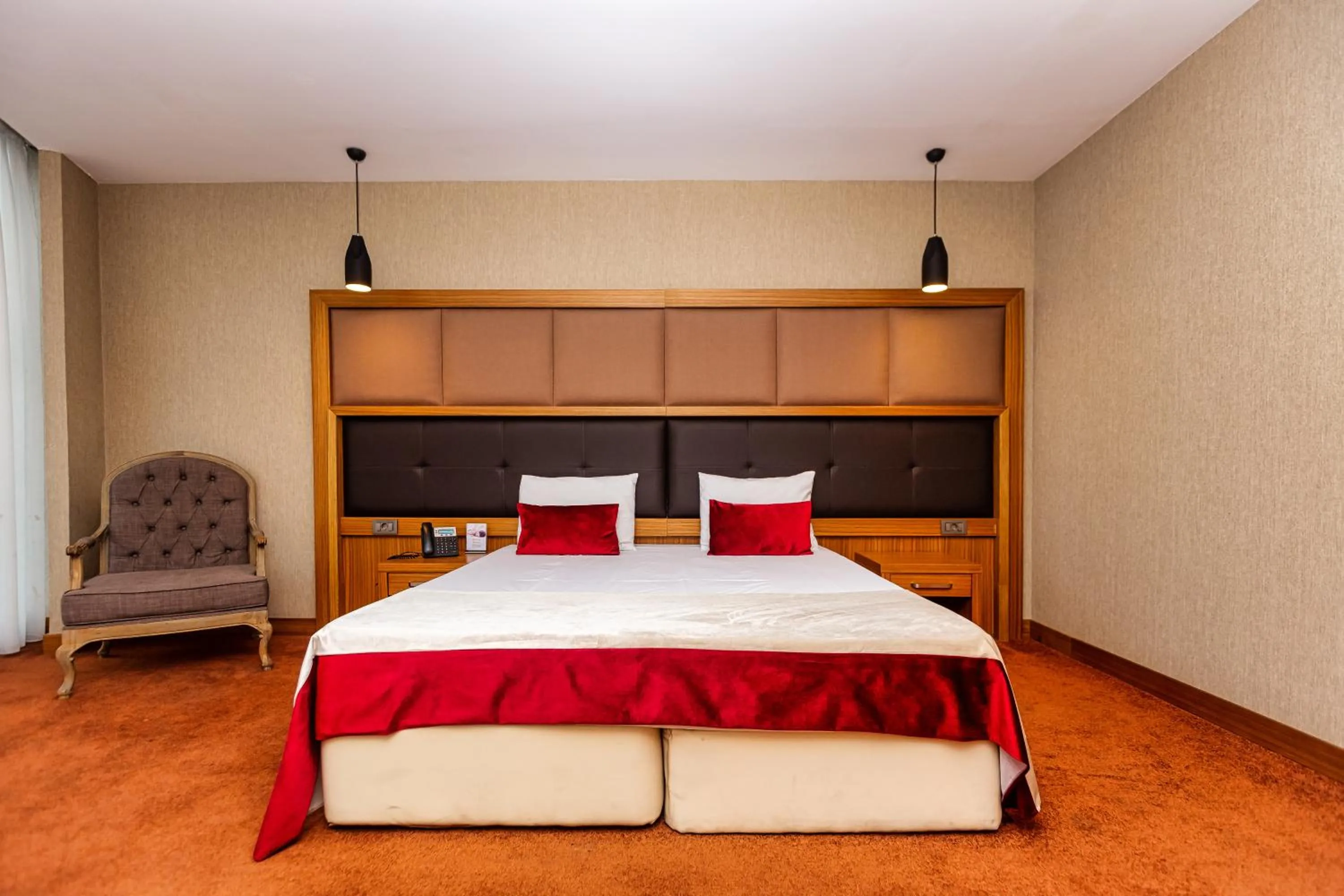 Bedroom in Sky Hotel Baku