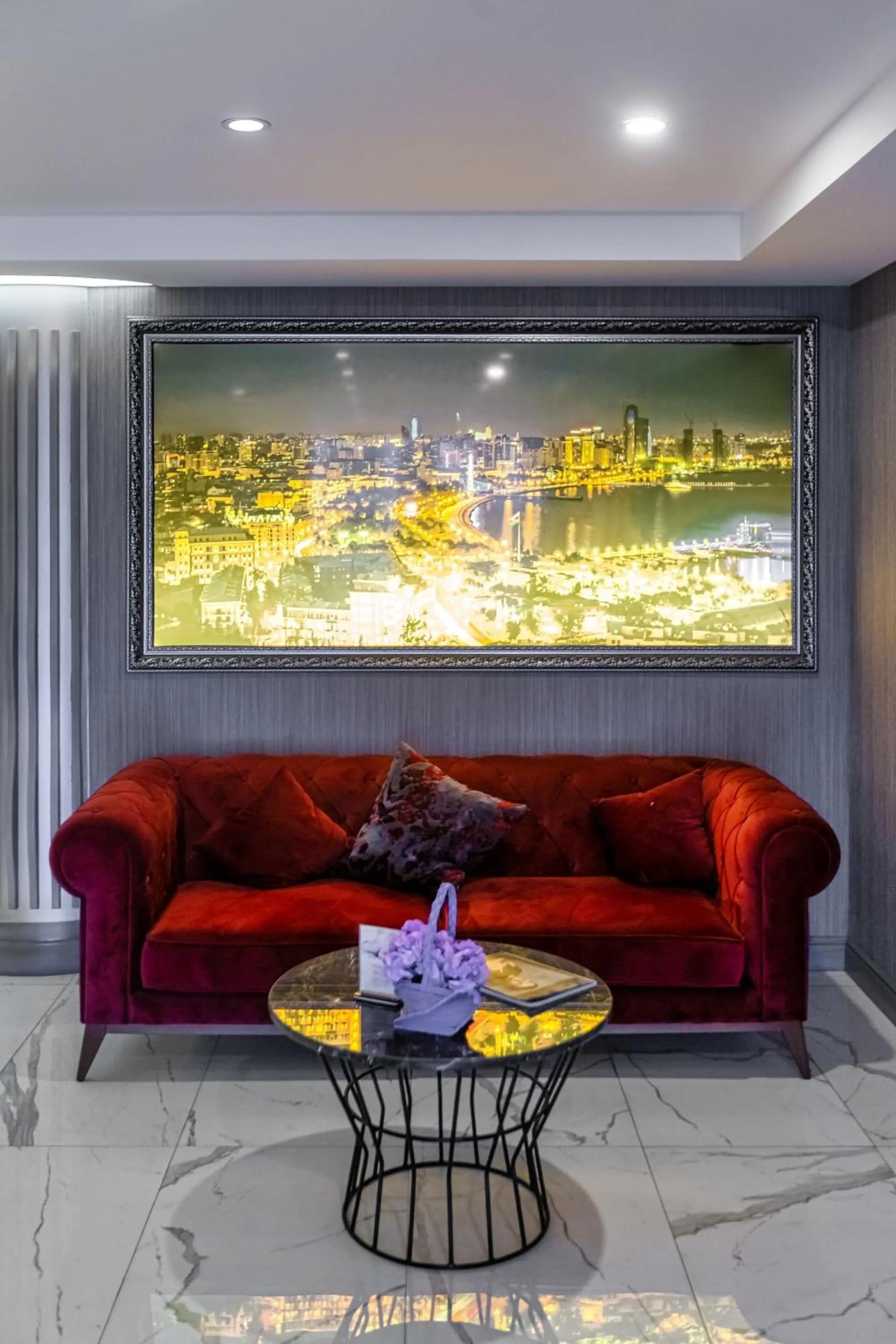 Living room in Sky Hotel Baku