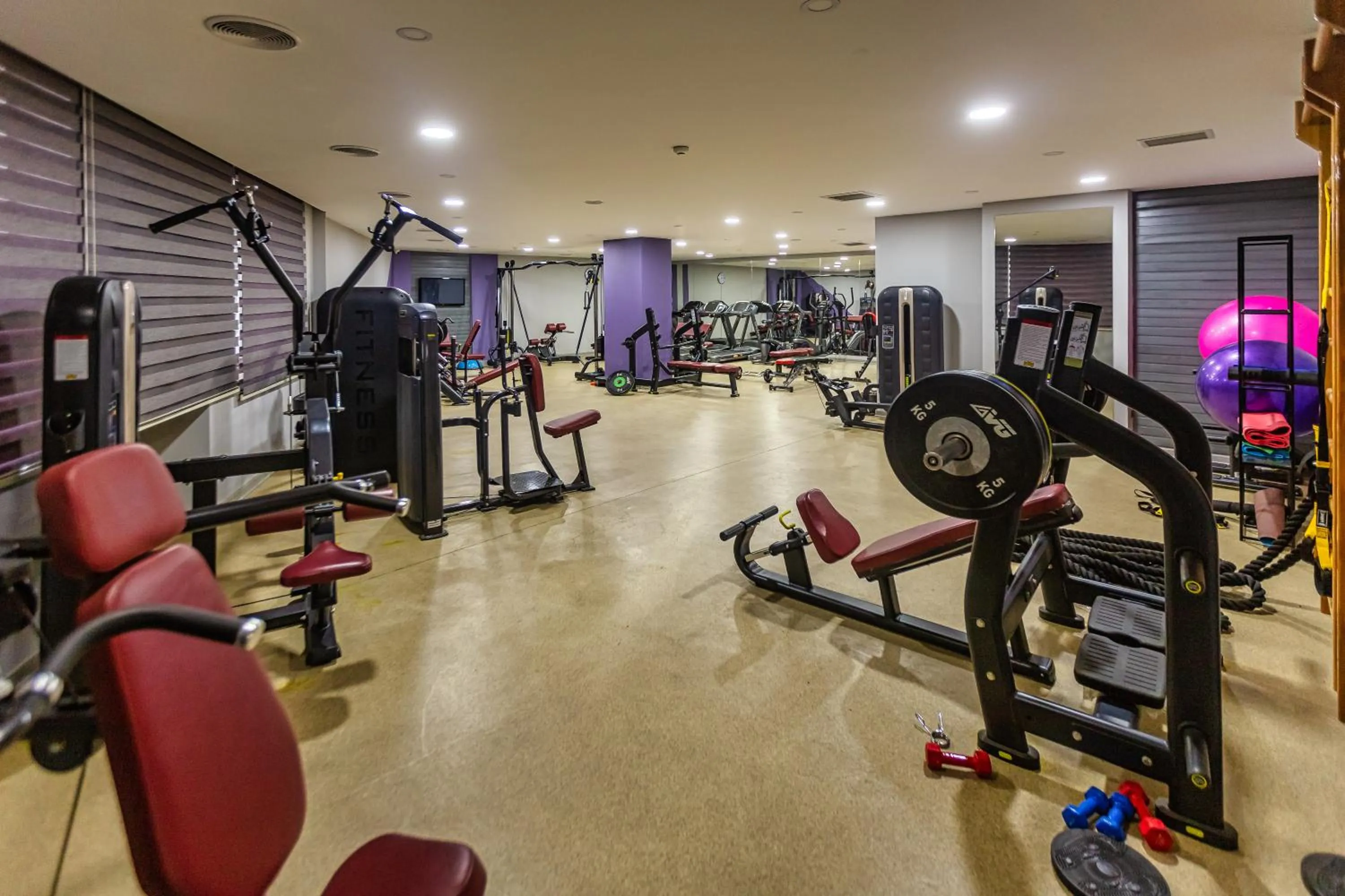 Fitness centre/facilities in Sky Hotel Baku
