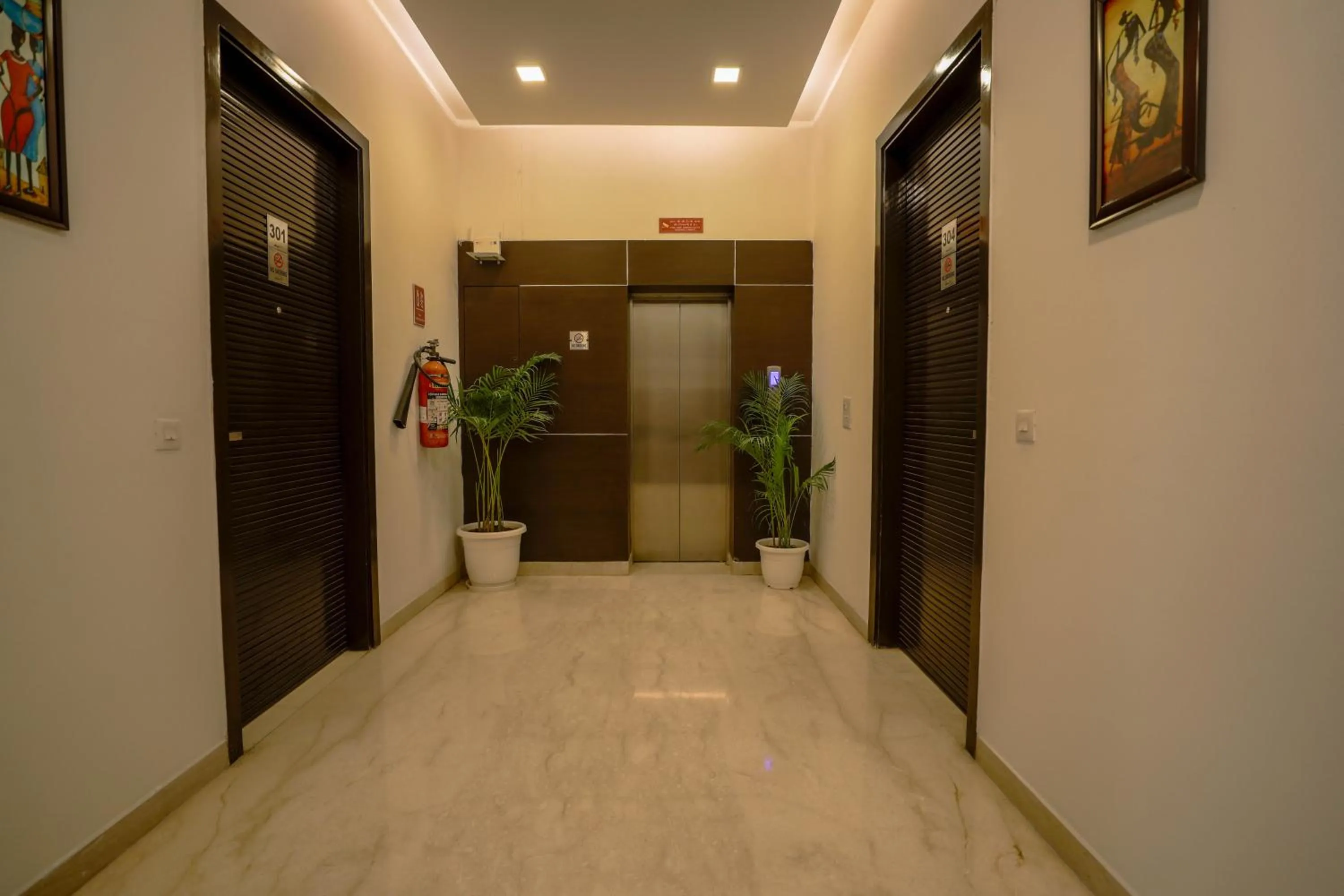 Floor plan in Vivid Boutique Hotel, Medanta, Gurugram
