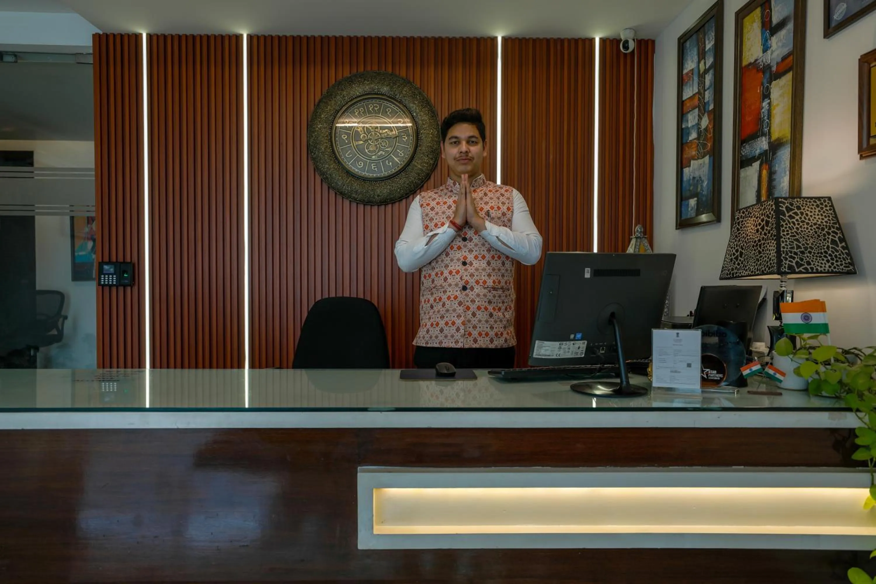 Staff in Vivid Boutique Hotel, Medanta, Gurugram