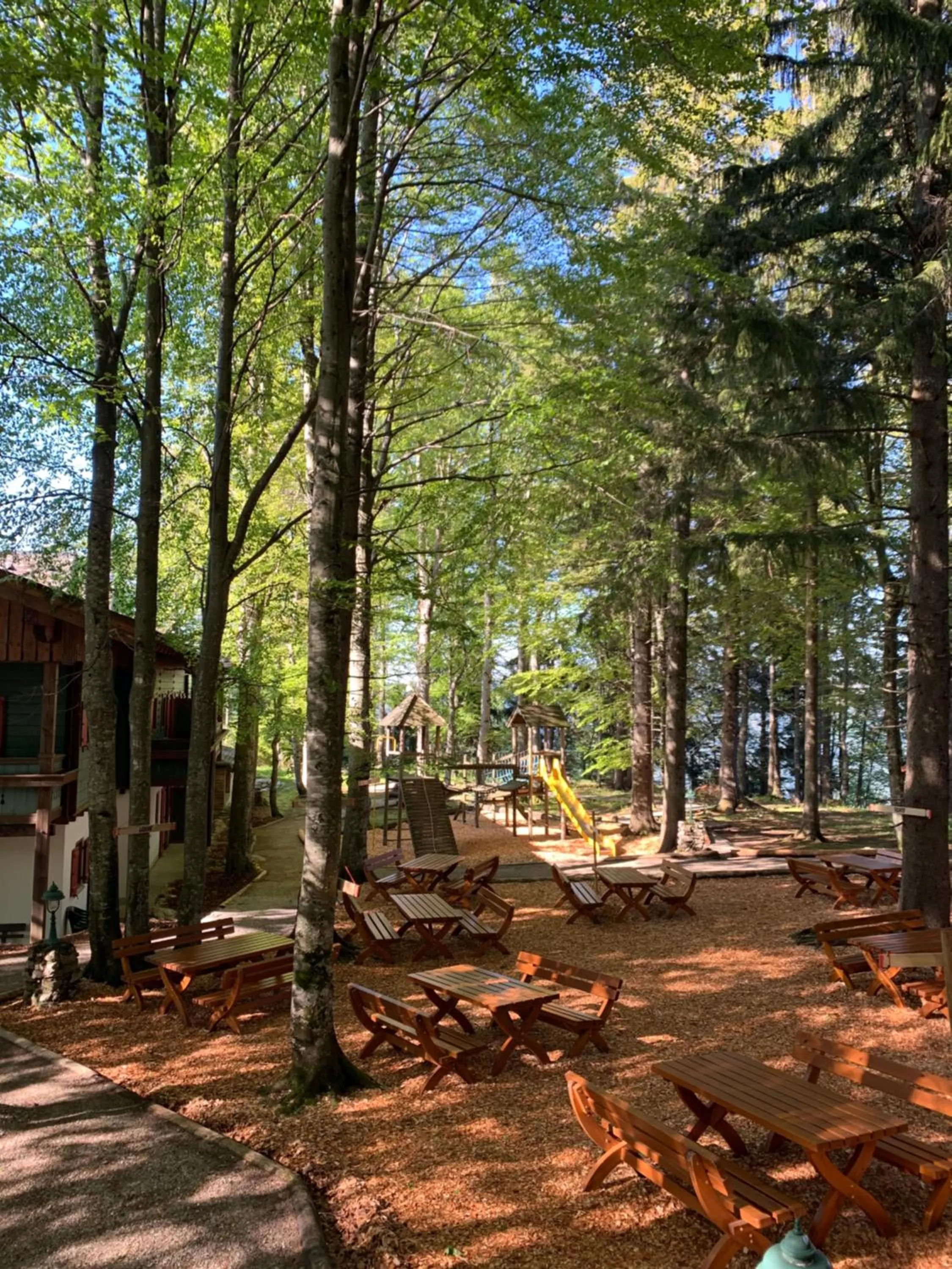 Patio in Hochberghaus Resort