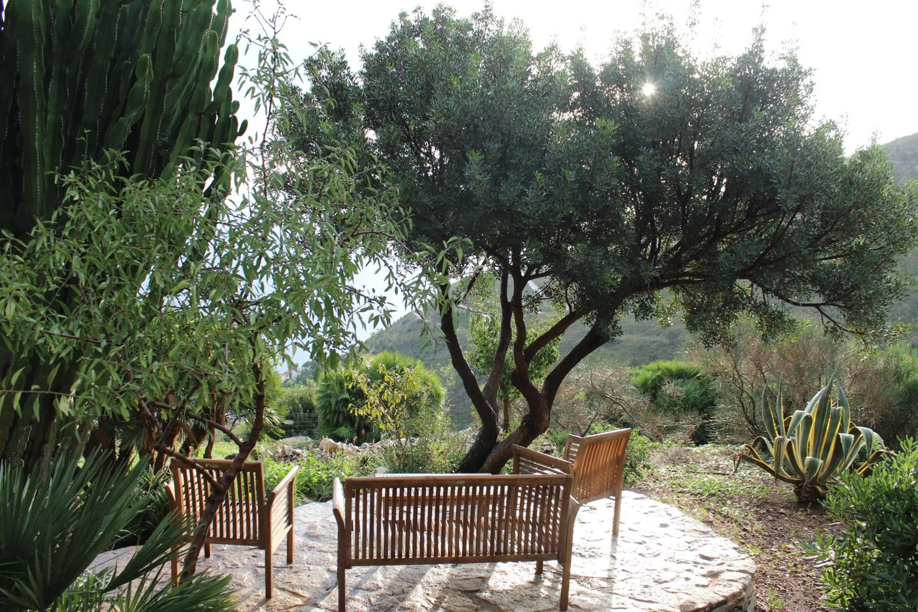 Patio in Baglio La Luna - B&B