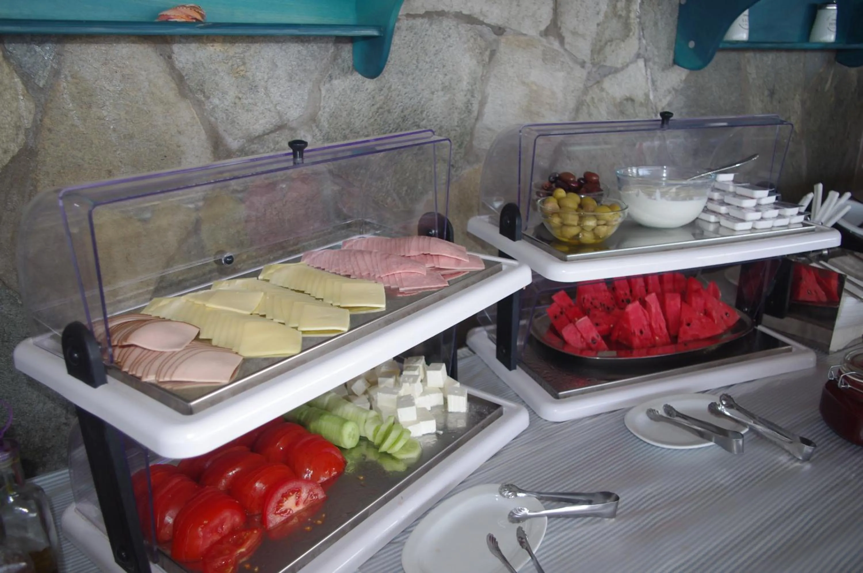 Buffet breakfast in Santa Rosa Hotel & Beach