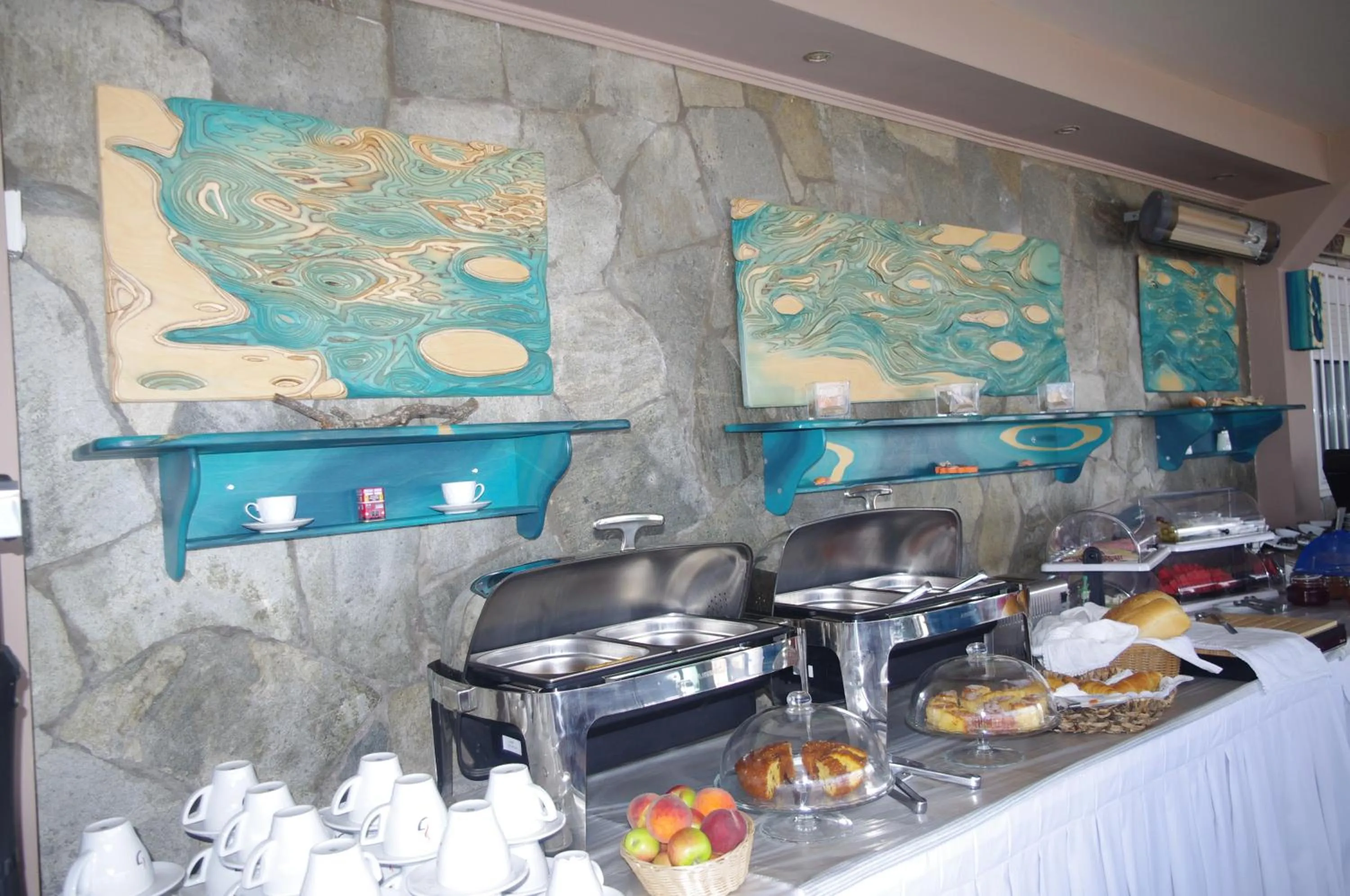 Buffet breakfast in Santa Rosa Hotel & Beach