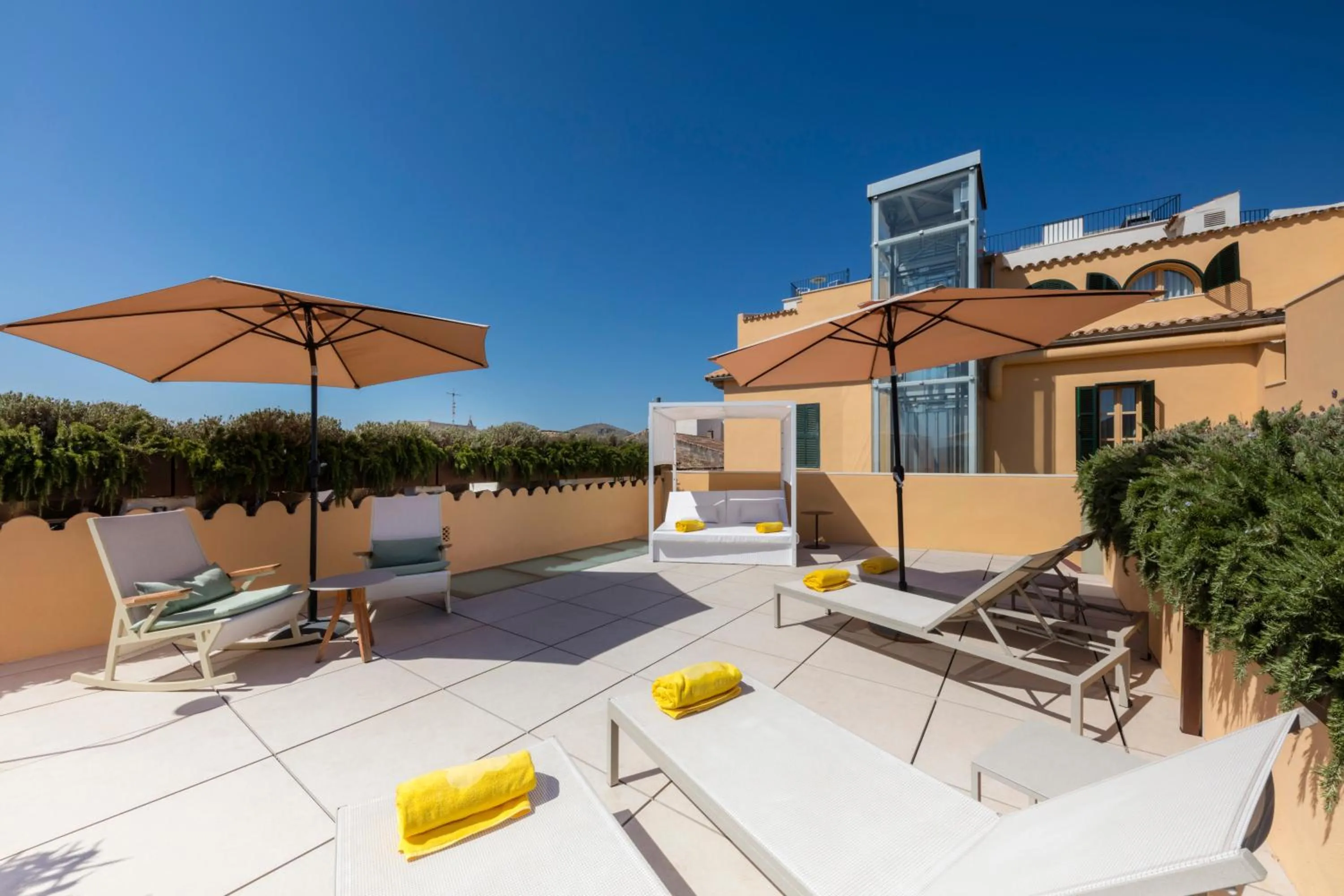 Patio in Fonda Llabres Boutique