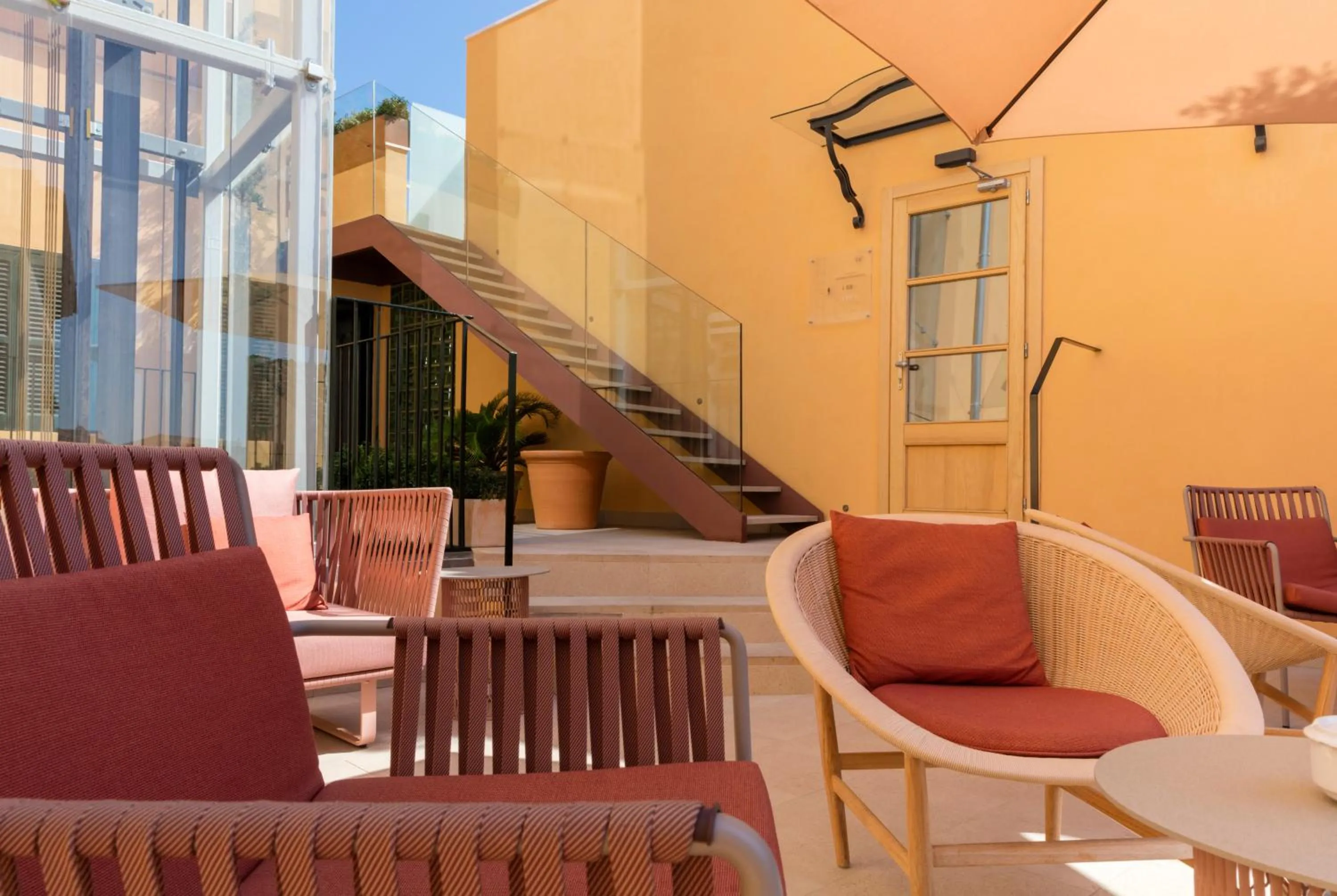 Patio in Fonda Llabres Boutique