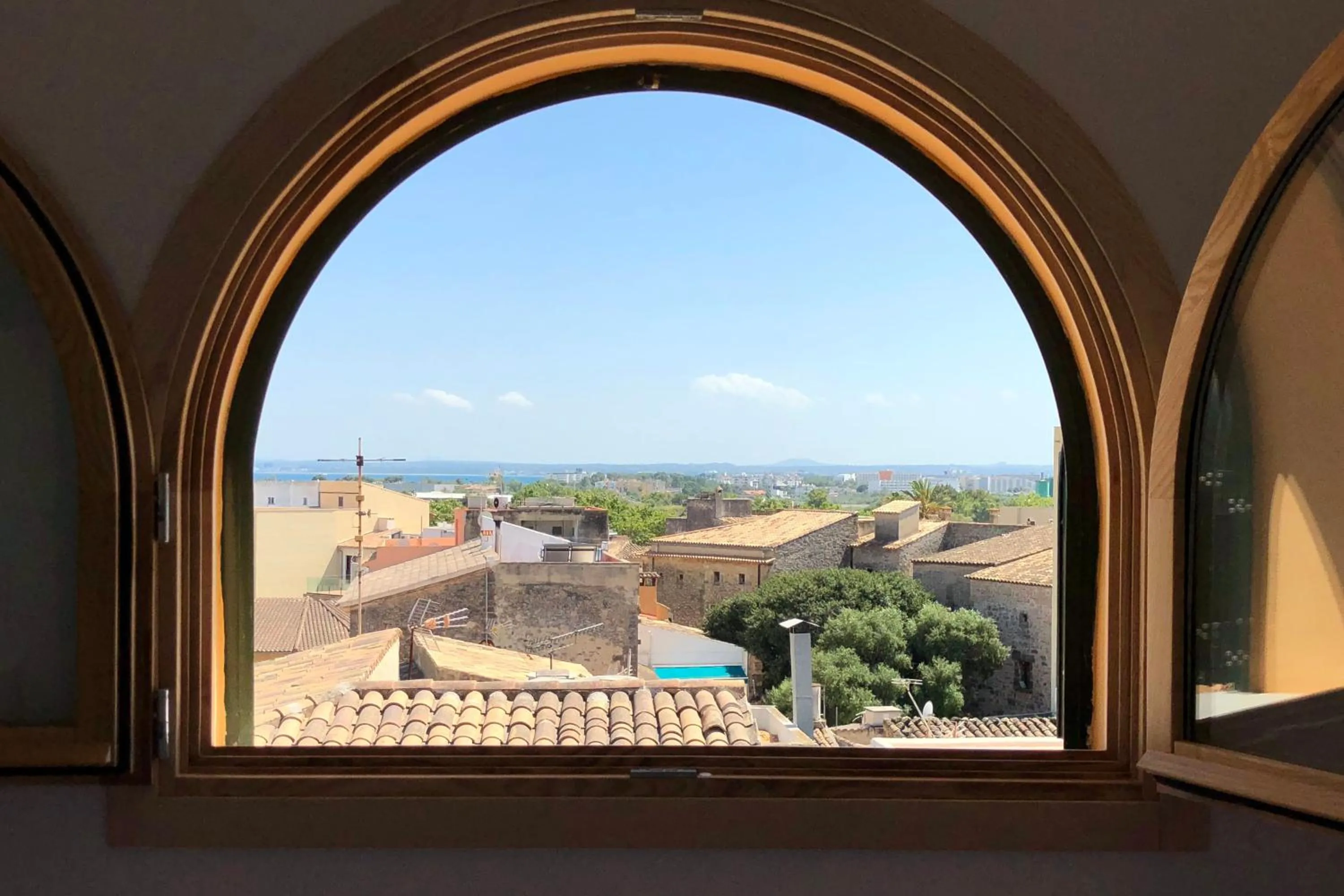 City view in Fonda Llabres Boutique