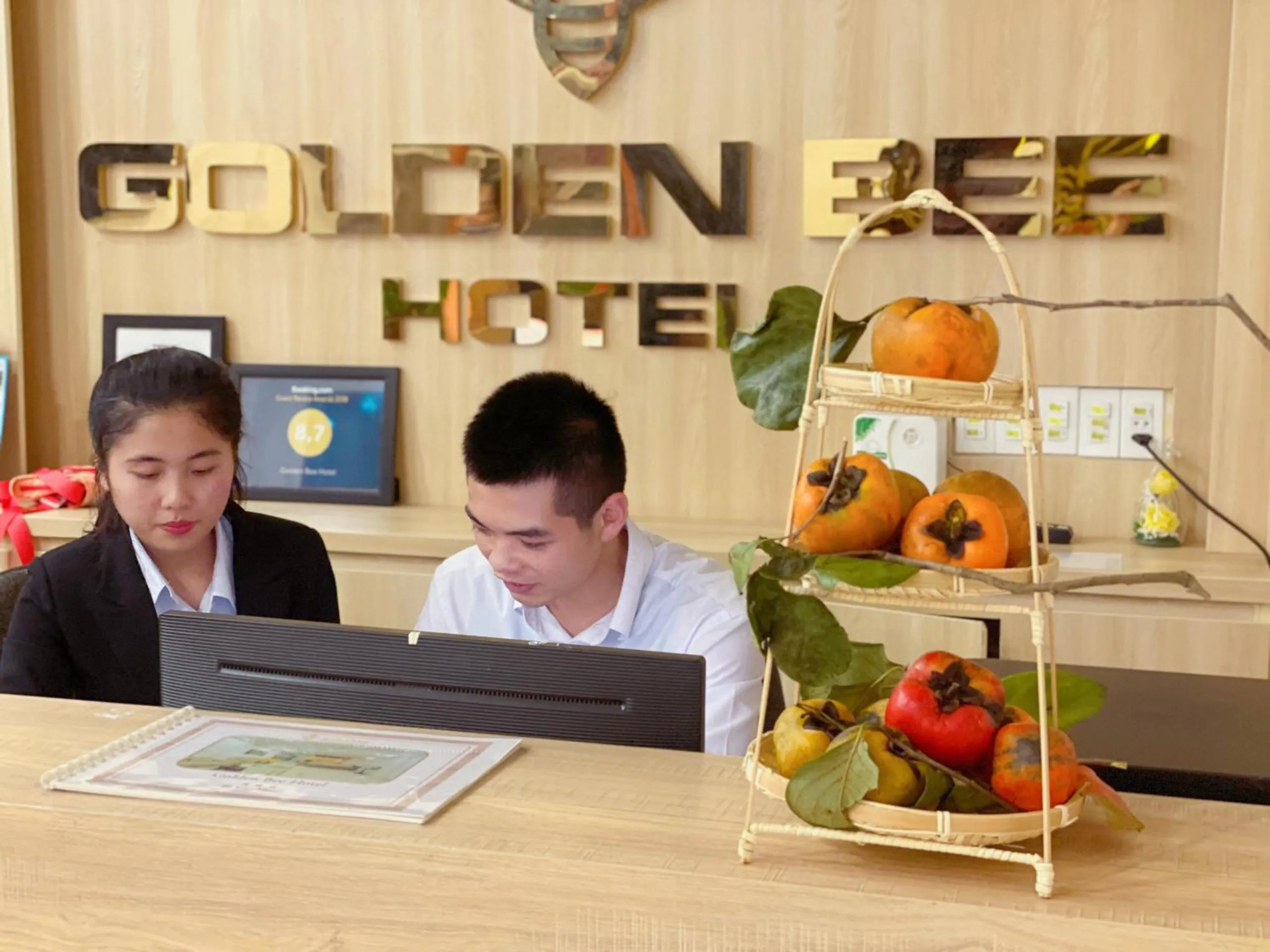 Staff in Golden Bee Hotel