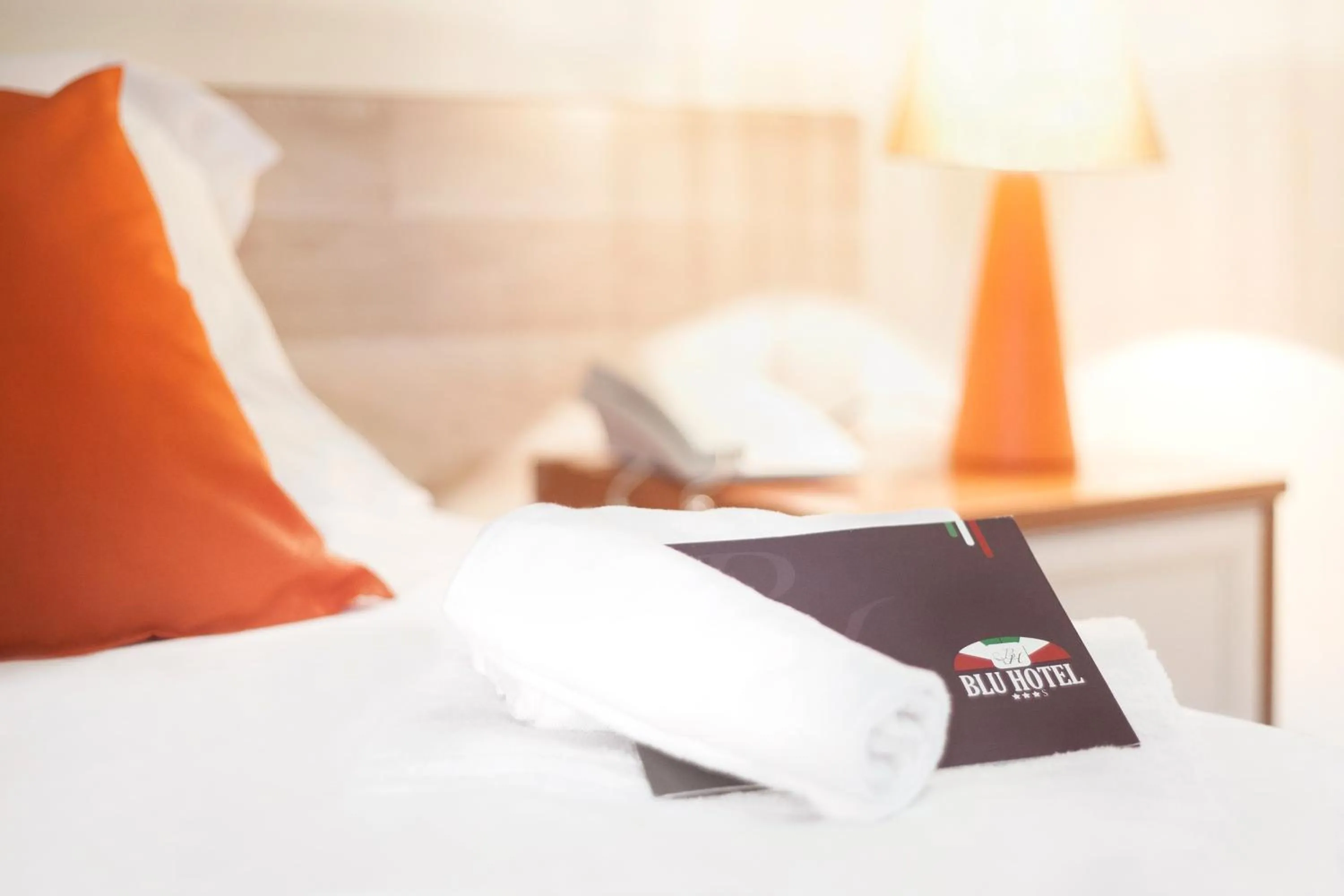 Logo/Certificate/Sign, Bed in Blu Hotel