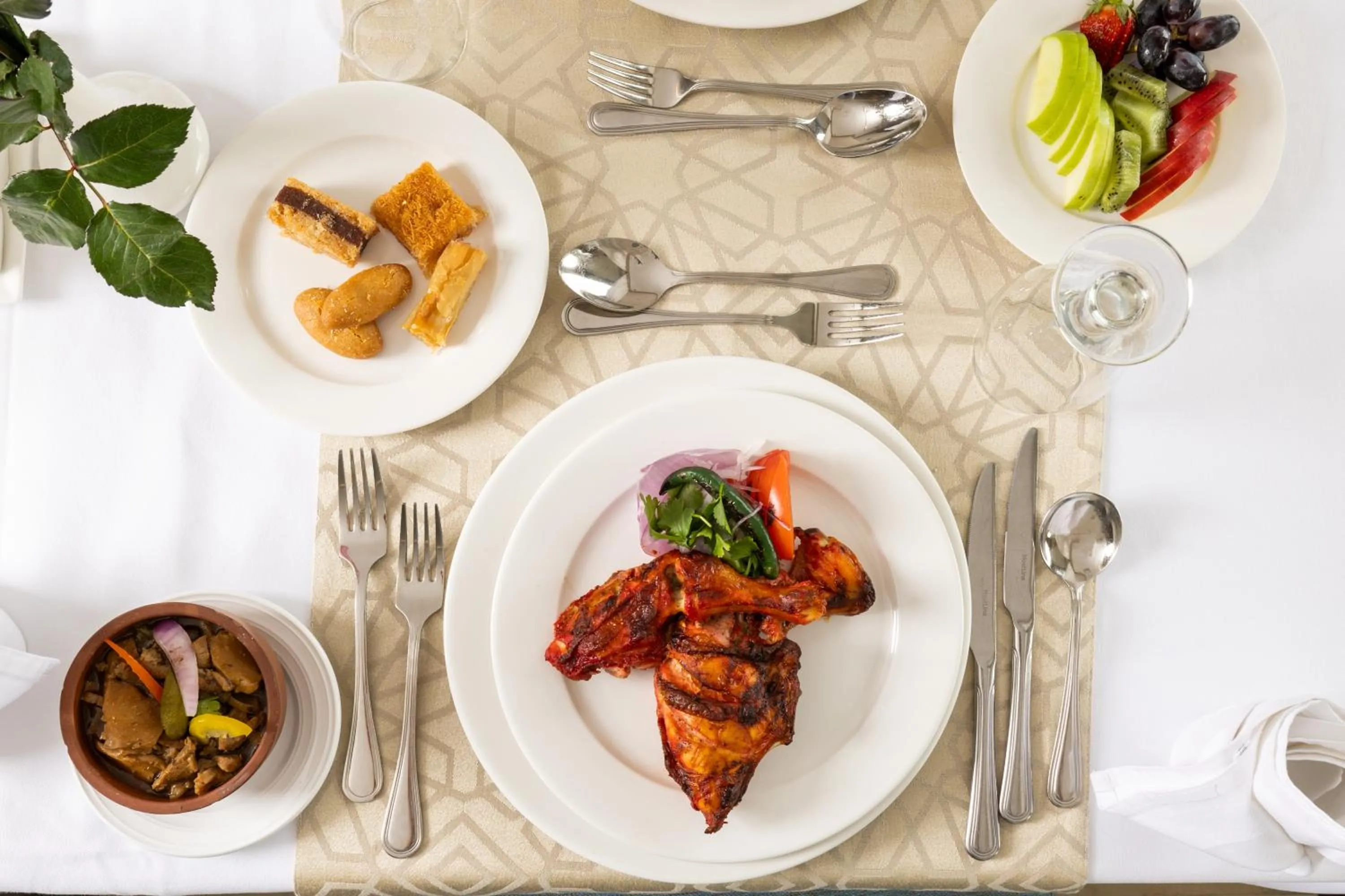 Food close-up in Emaar Elite Al Madina Hotel