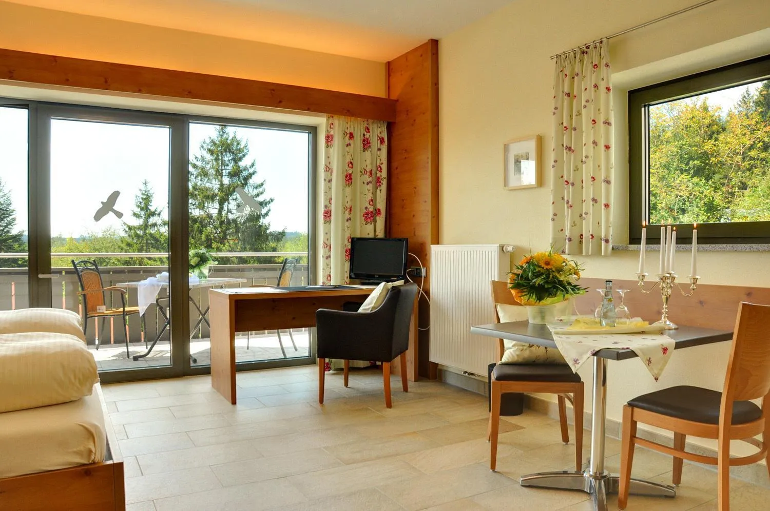 Seating area in Allgäu-Hotel-Elbsee