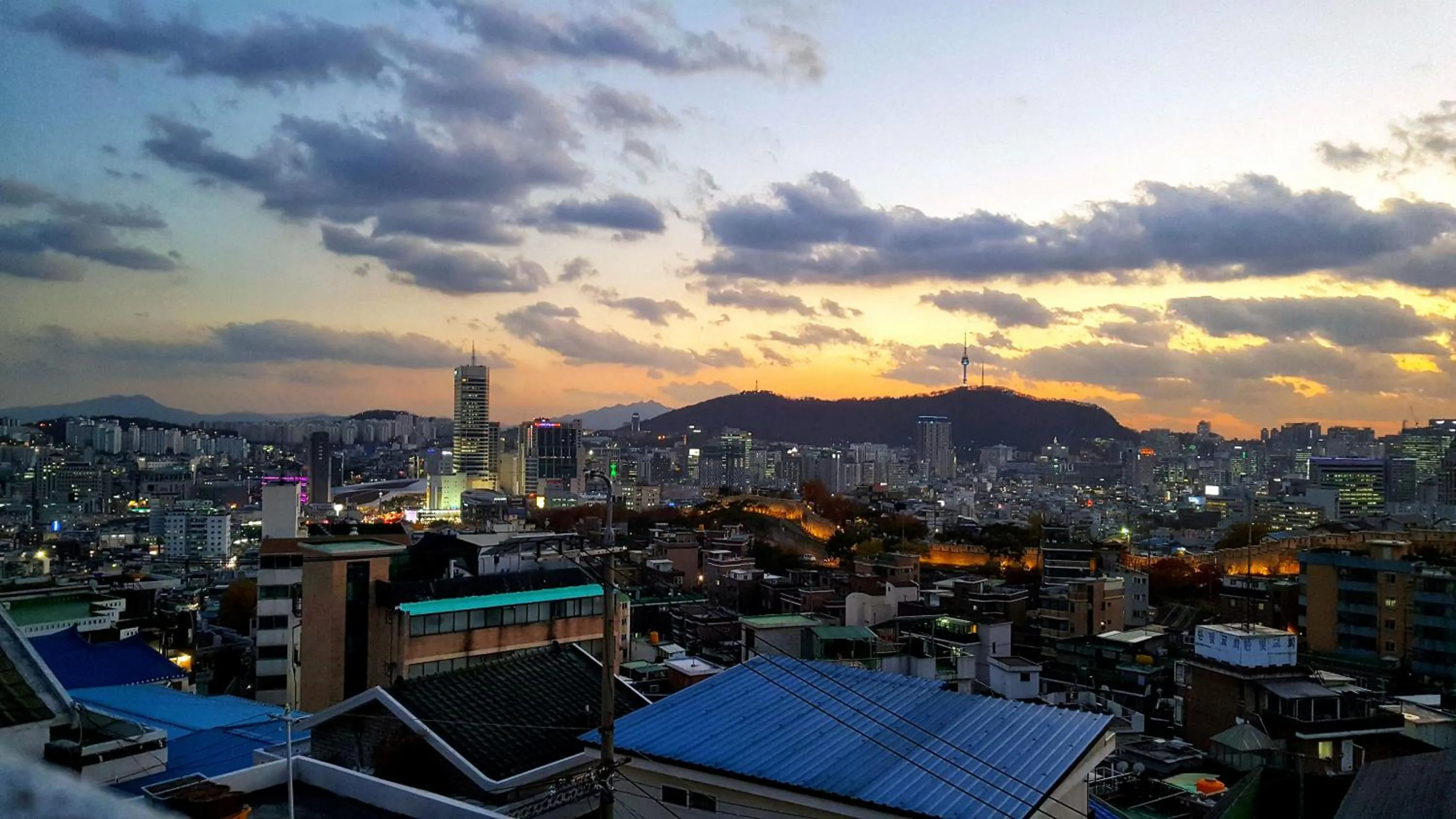 City view in Naksan Balcony