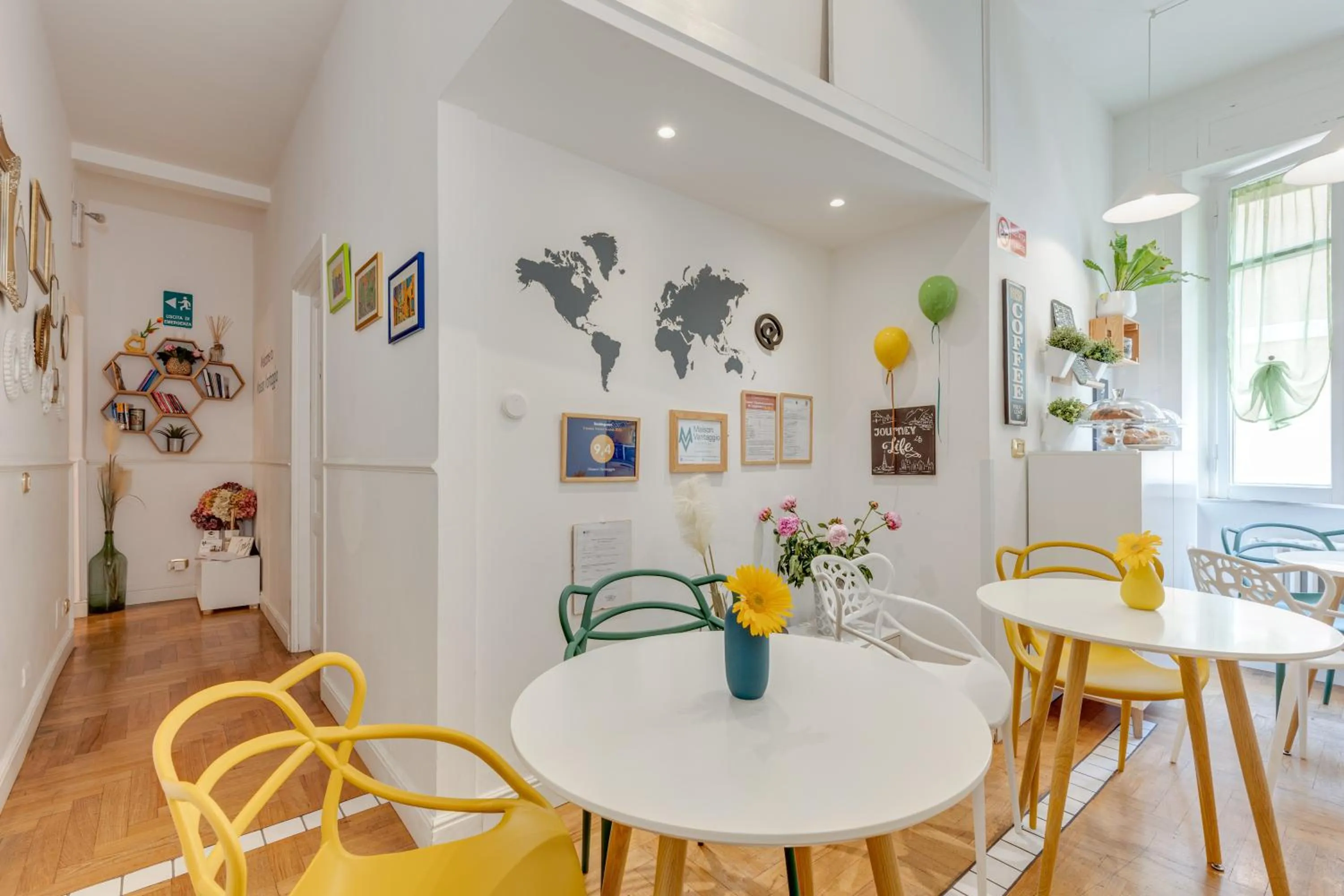Dining area in Maison Vantaggio