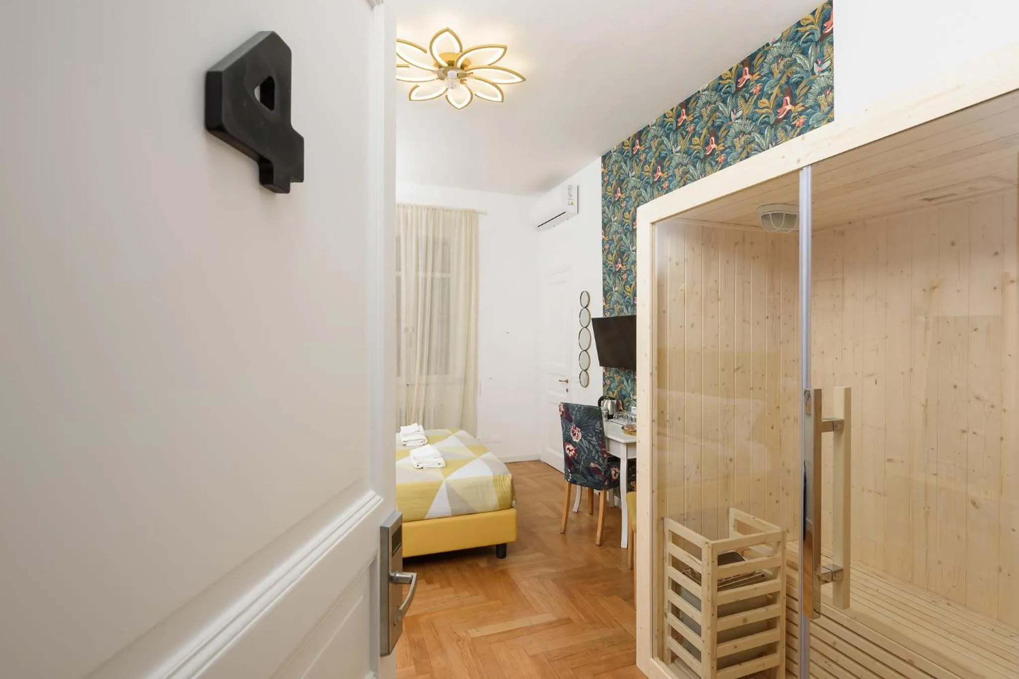 Sauna in Maison Vantaggio