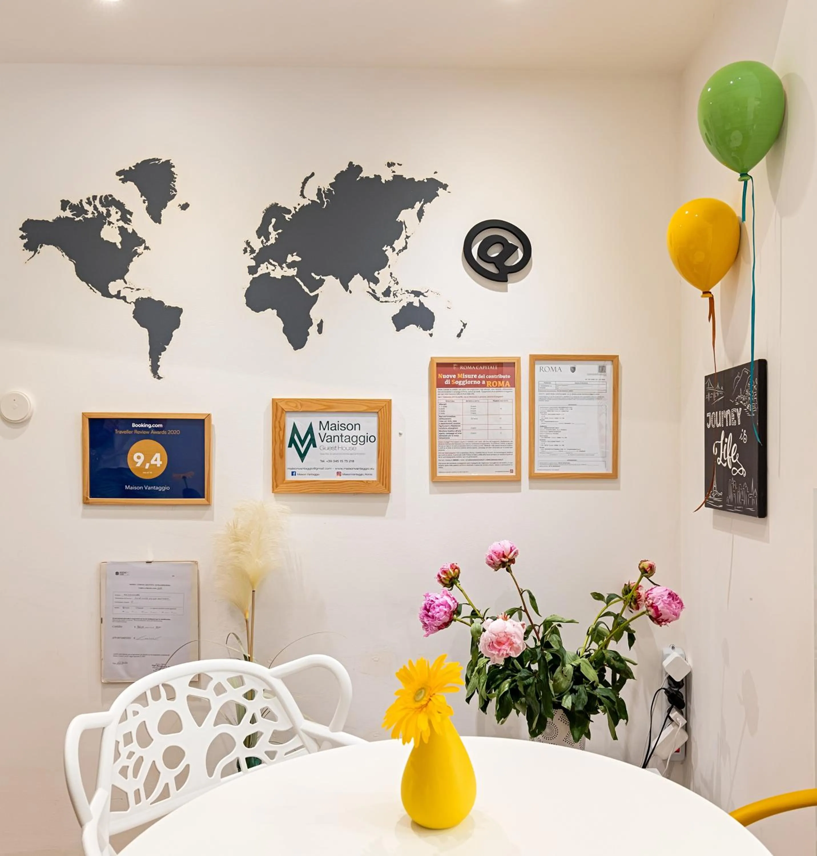 Living room in Maison Vantaggio