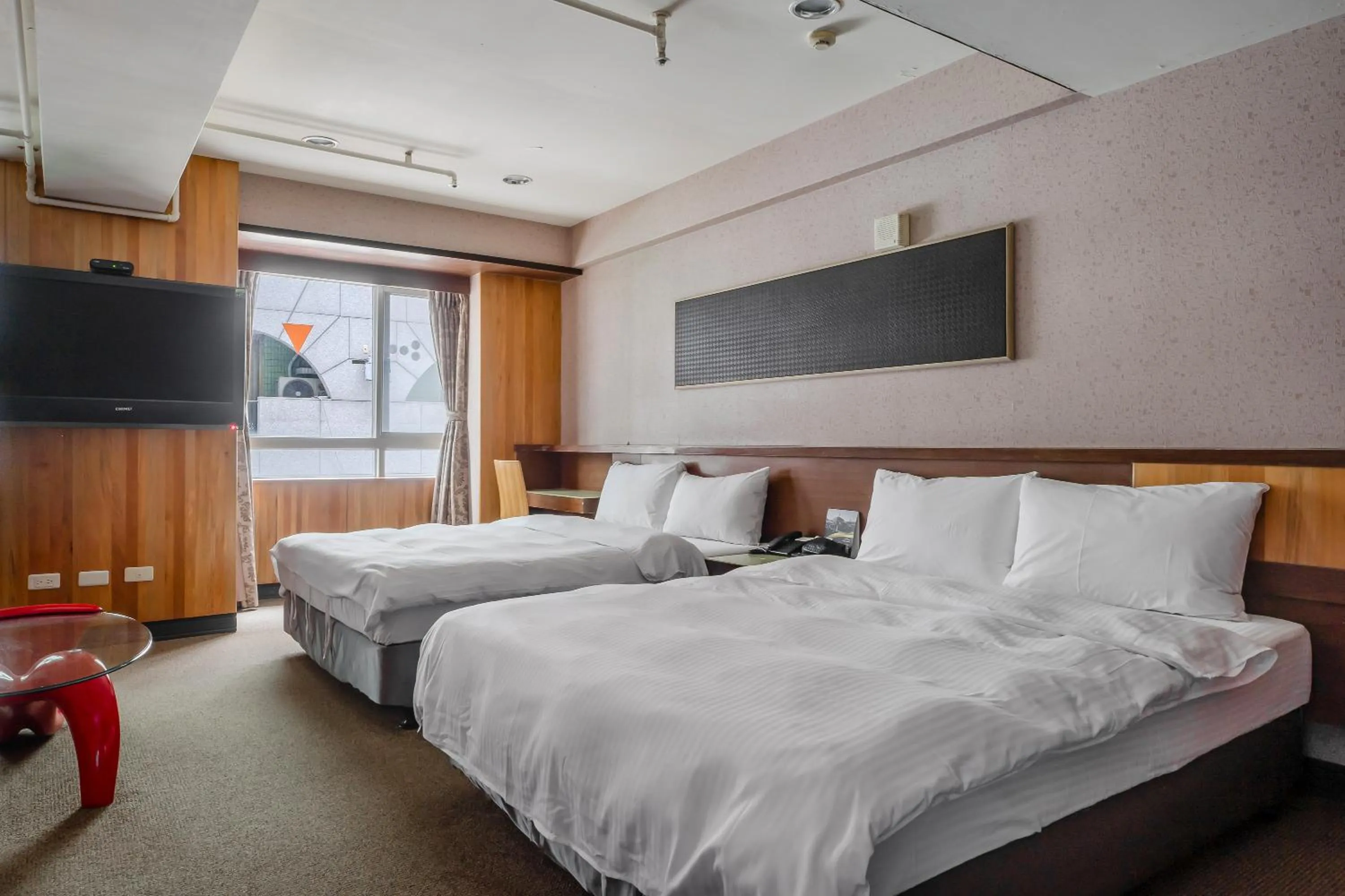 Bed in CHECK inn Express Taichung Fengchia