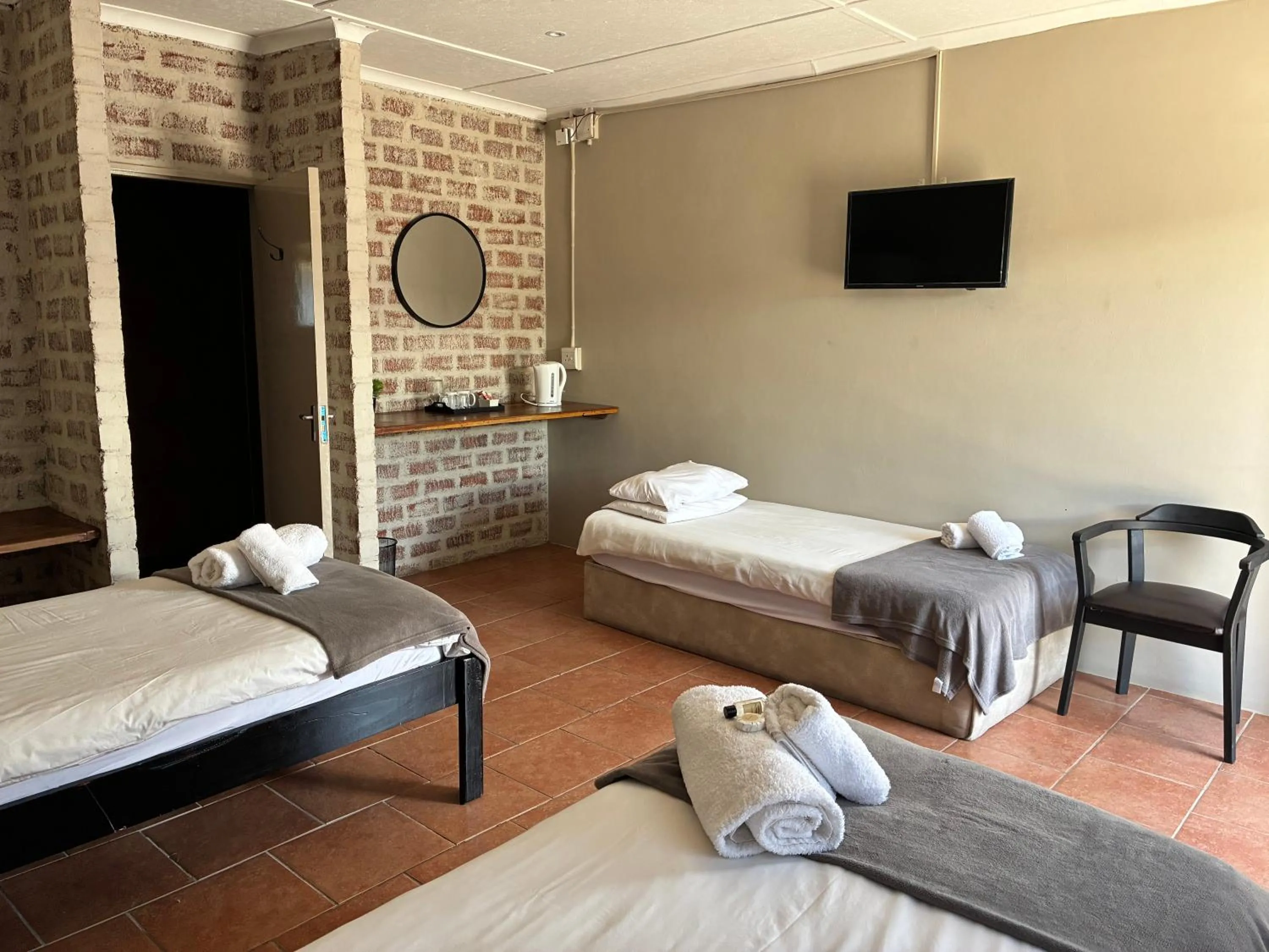 Bedroom, Bed in Mariental Hotel Cc