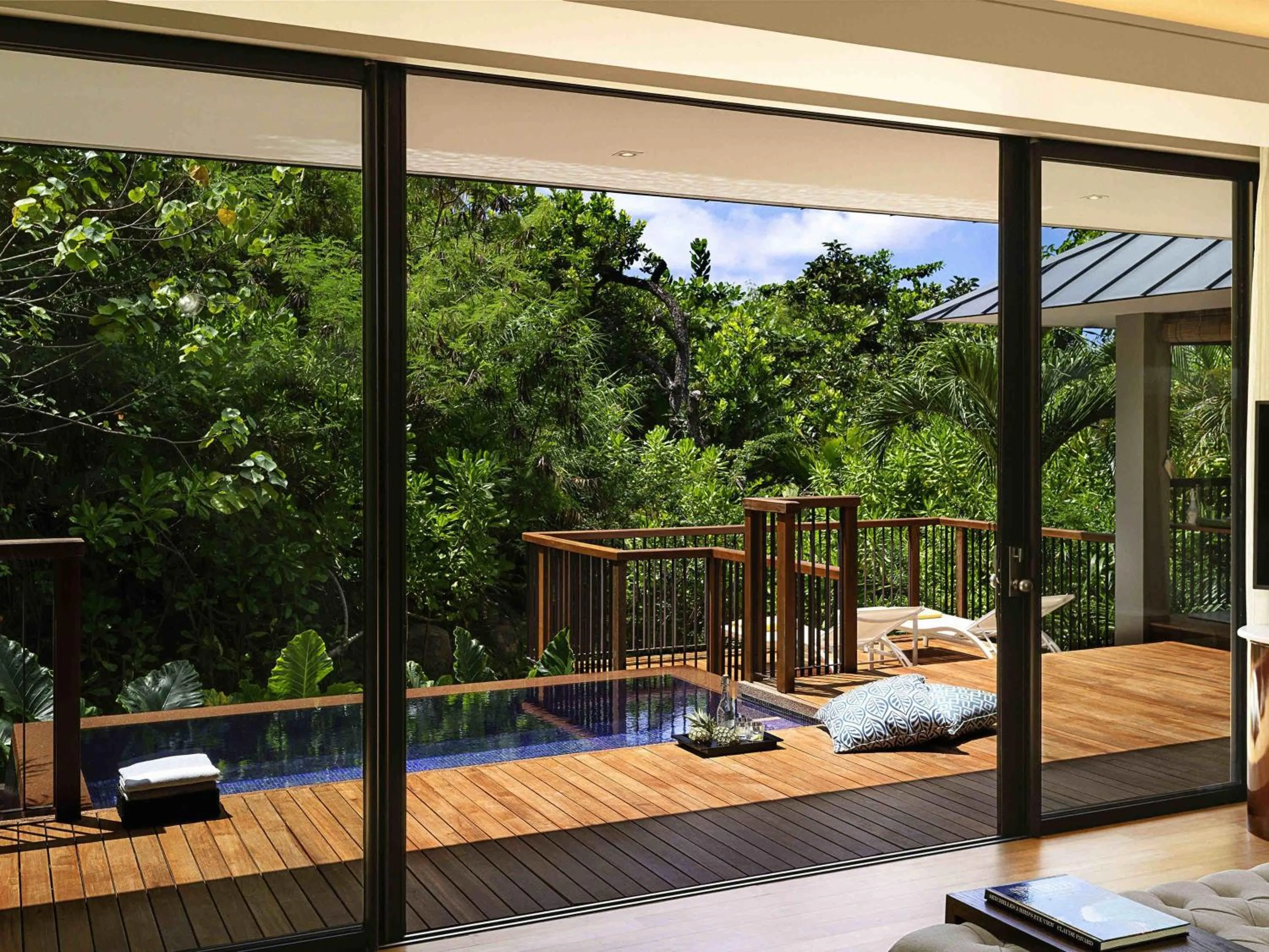 Bedroom in Raffles Seychelles