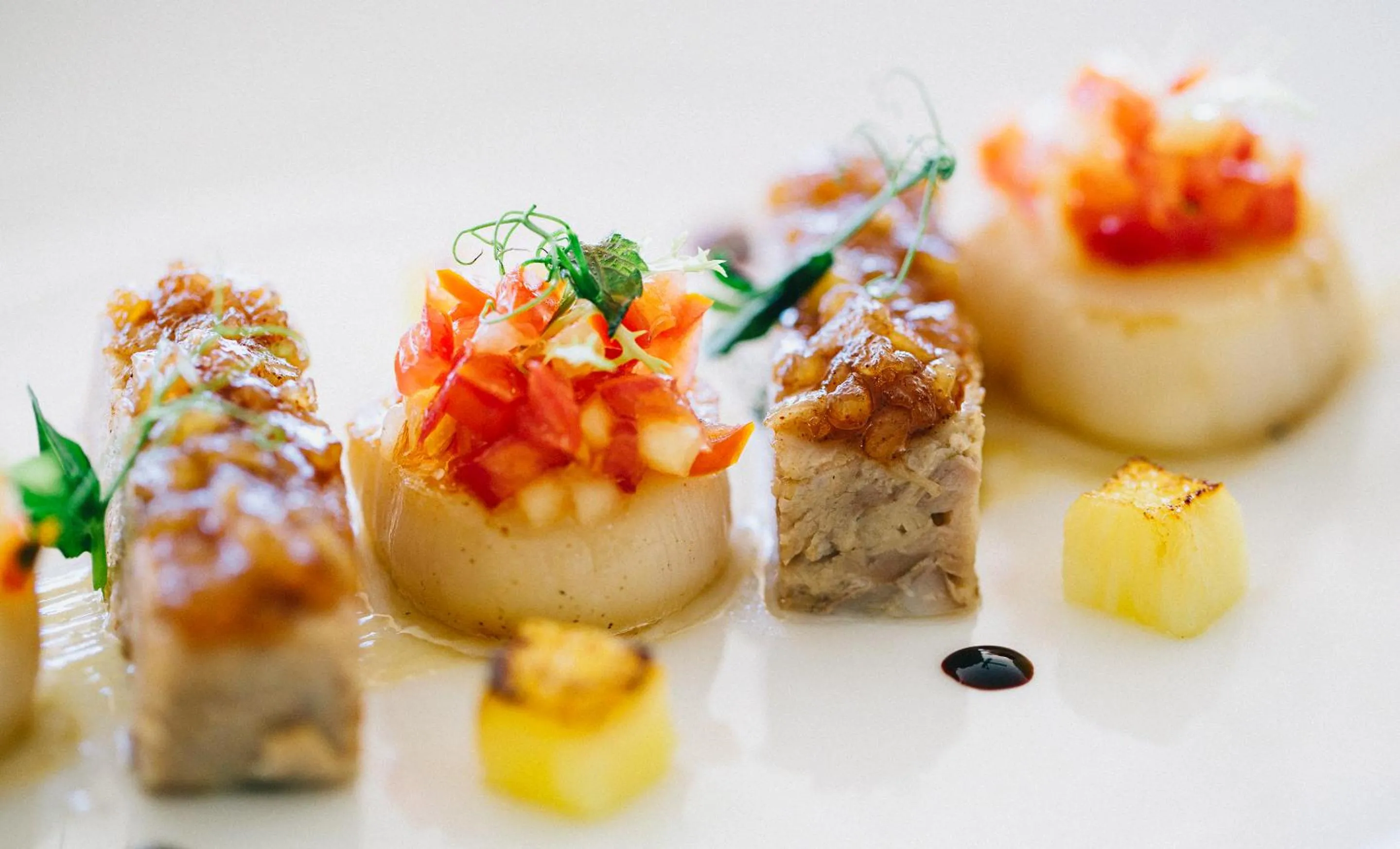 Food close-up in Raffles Seychelles