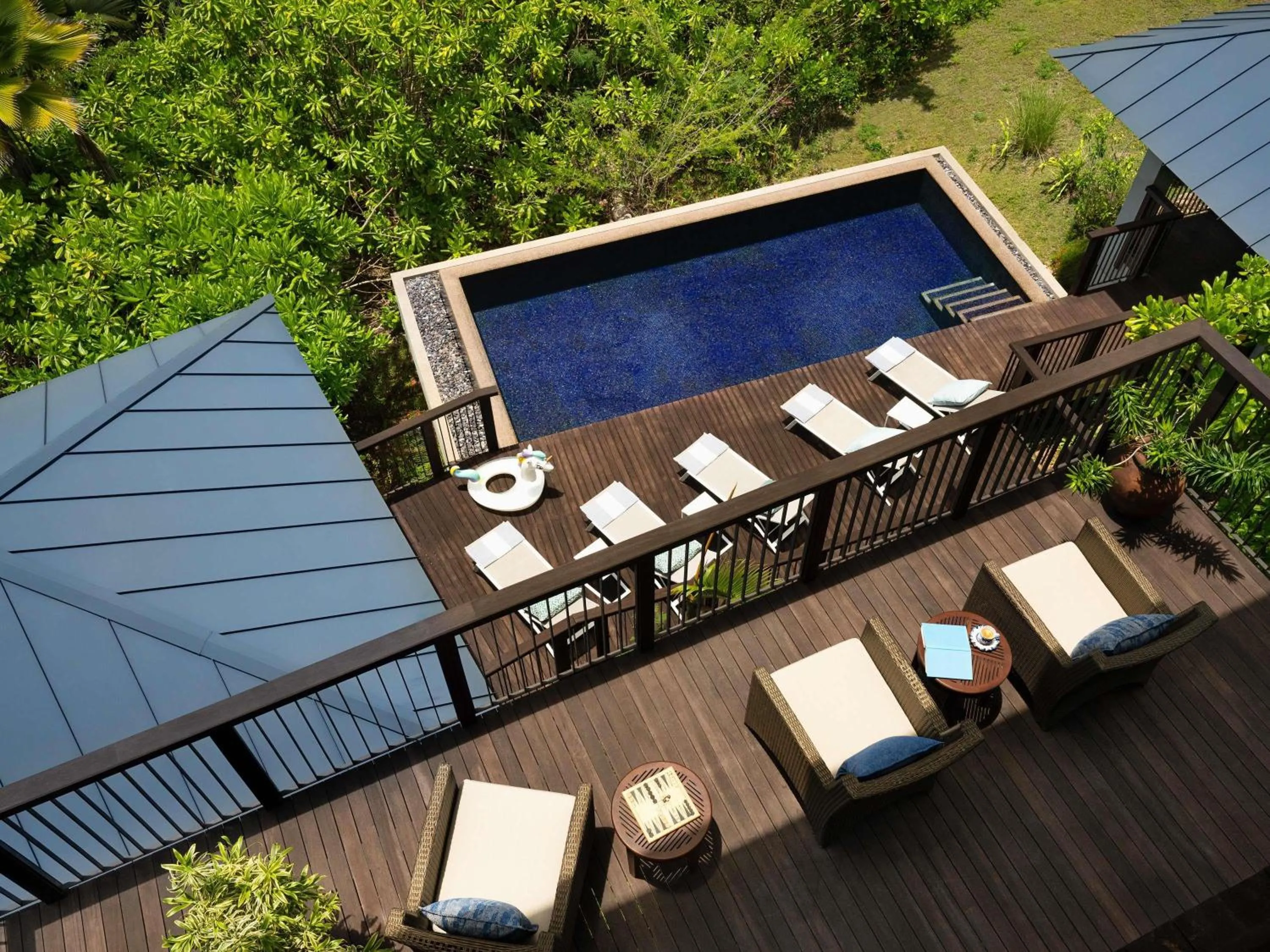 Bedroom in Raffles Seychelles