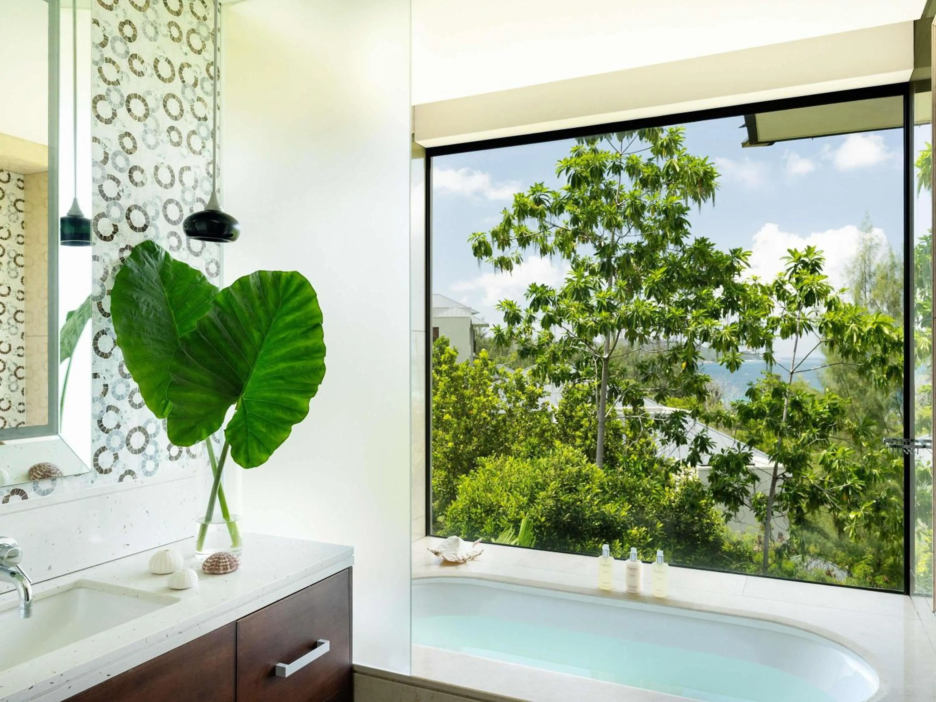 Bedroom in Raffles Seychelles