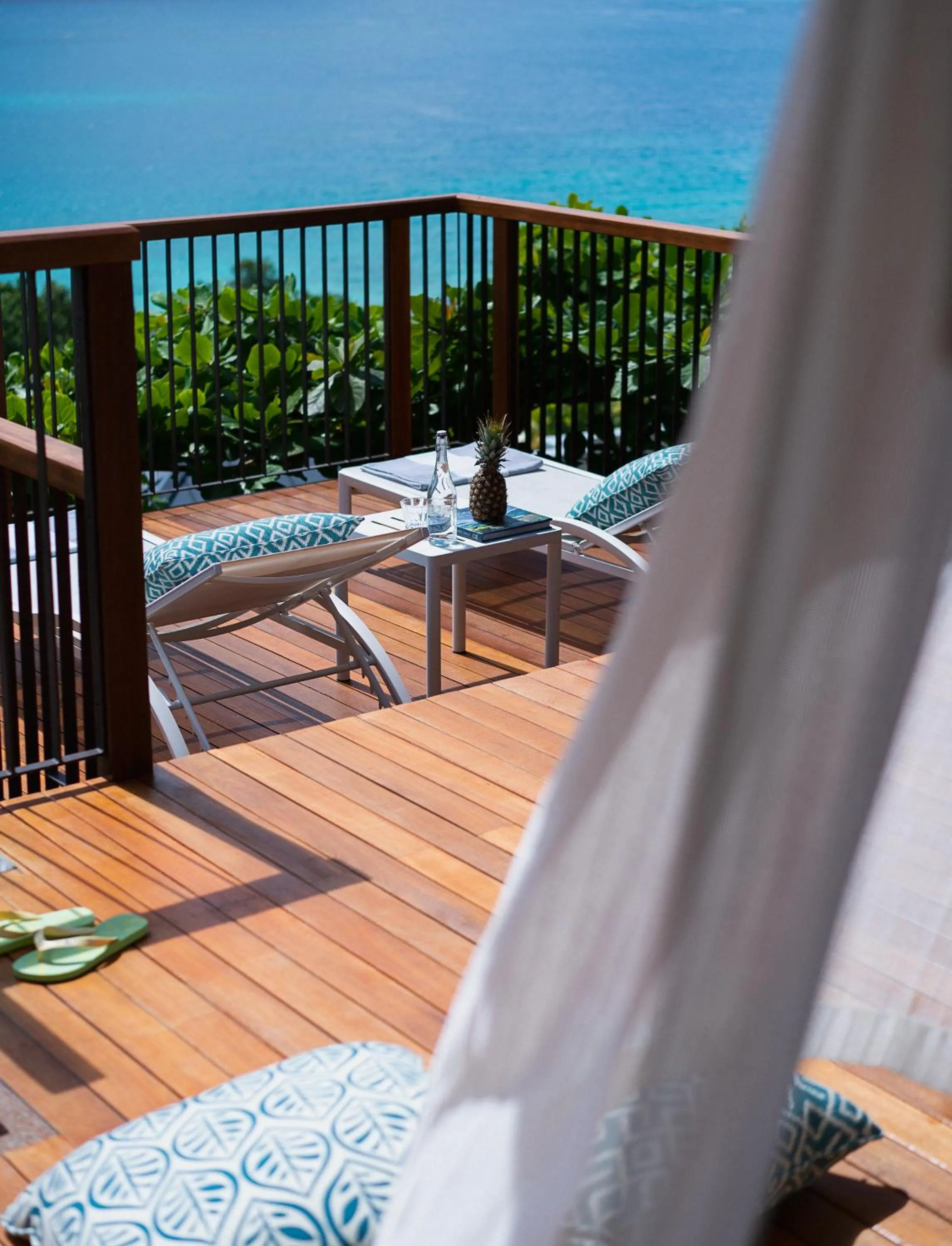 Balcony/Terrace in Raffles Seychelles