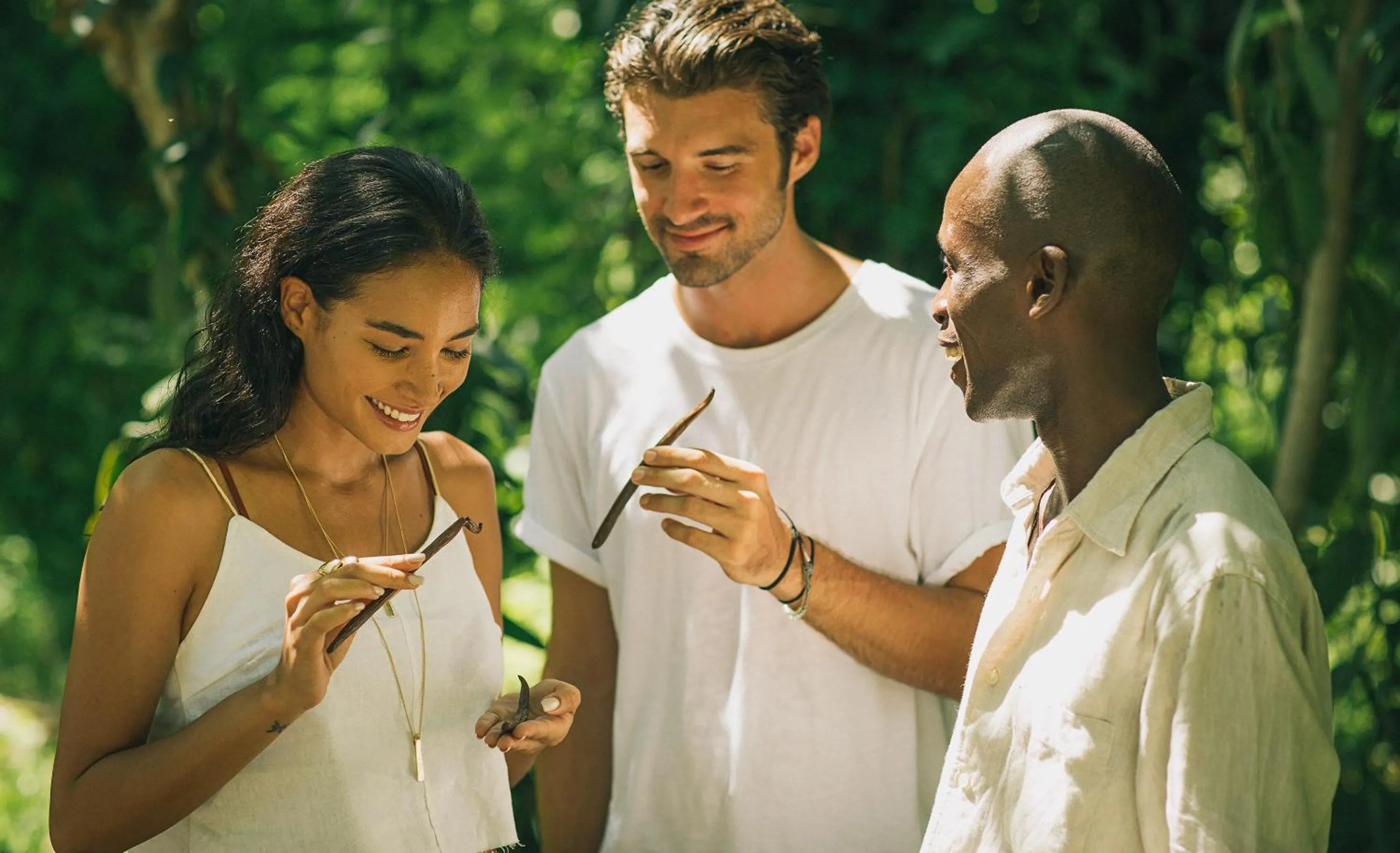 People in Raffles Seychelles