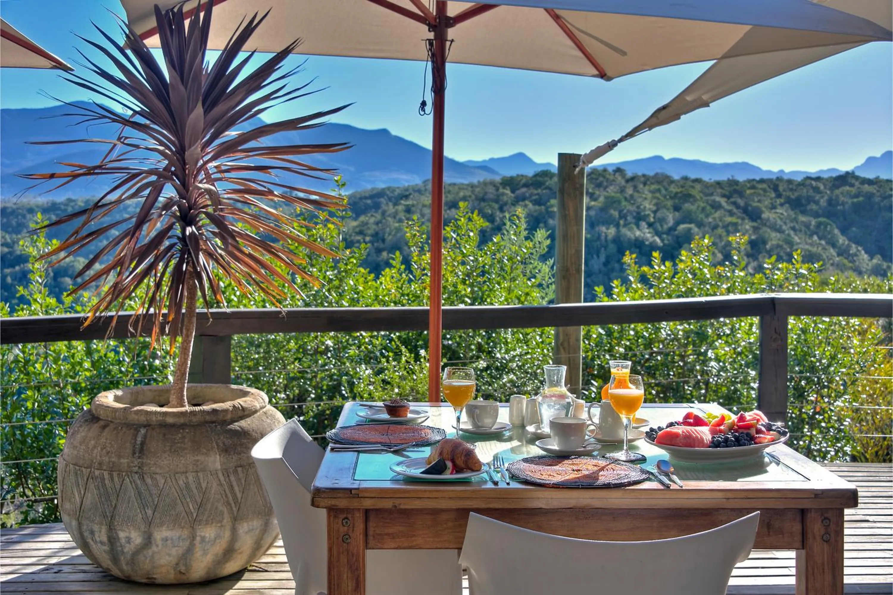 Balcony/Terrace in Hog Hollow Country Lodge