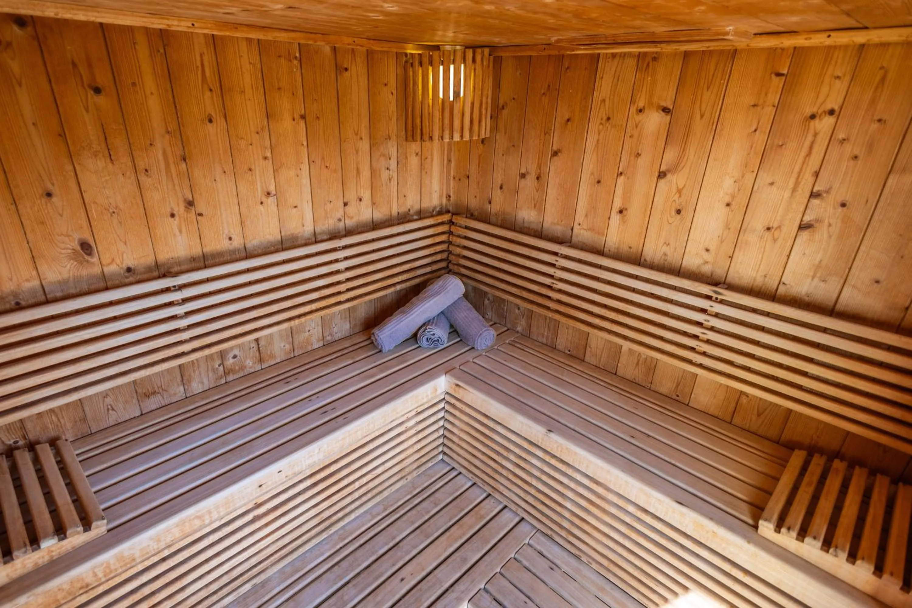 Sauna in Hog Hollow Country Lodge
