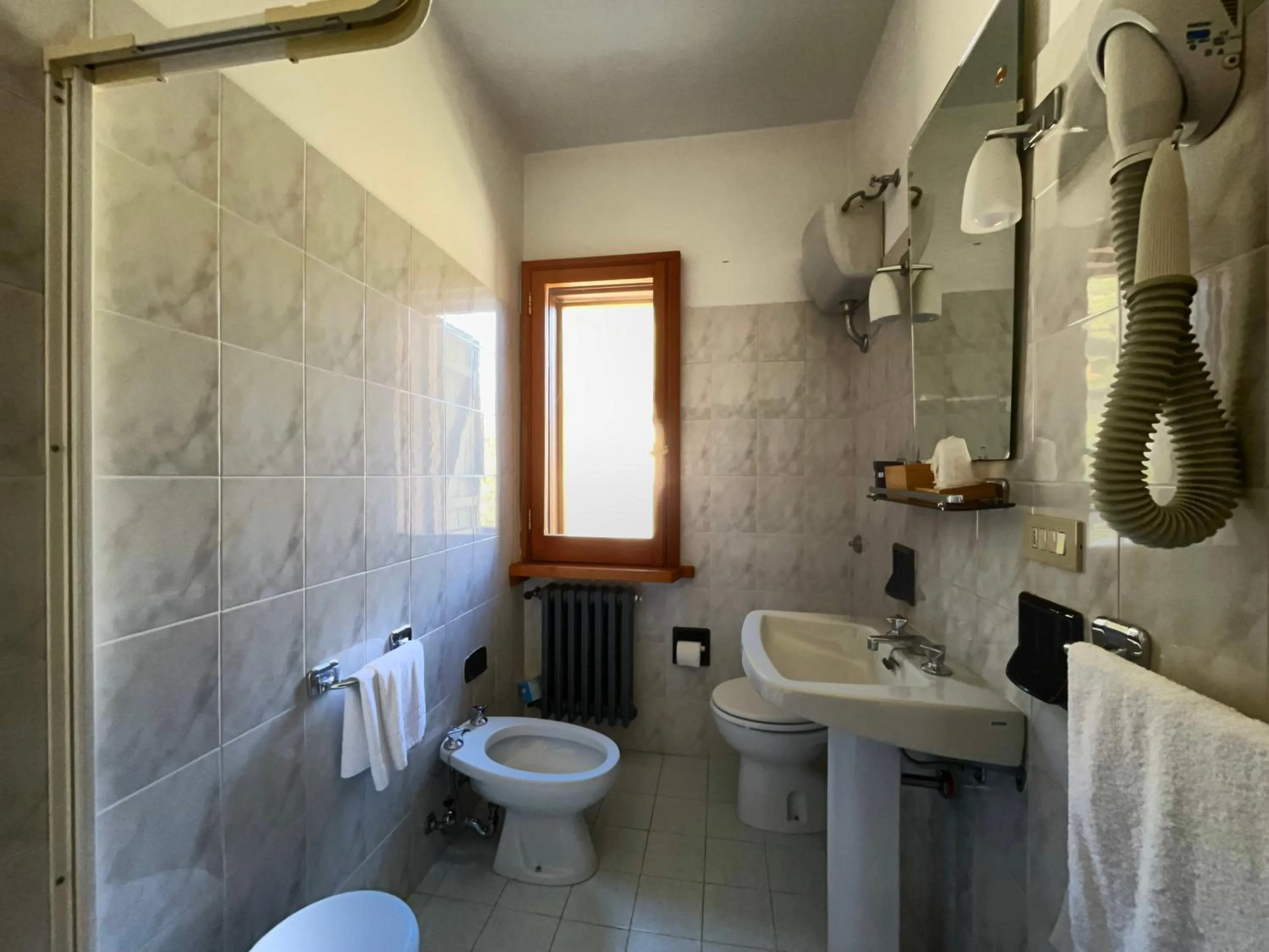 Toilet in Hotel Garnì Mille Pini