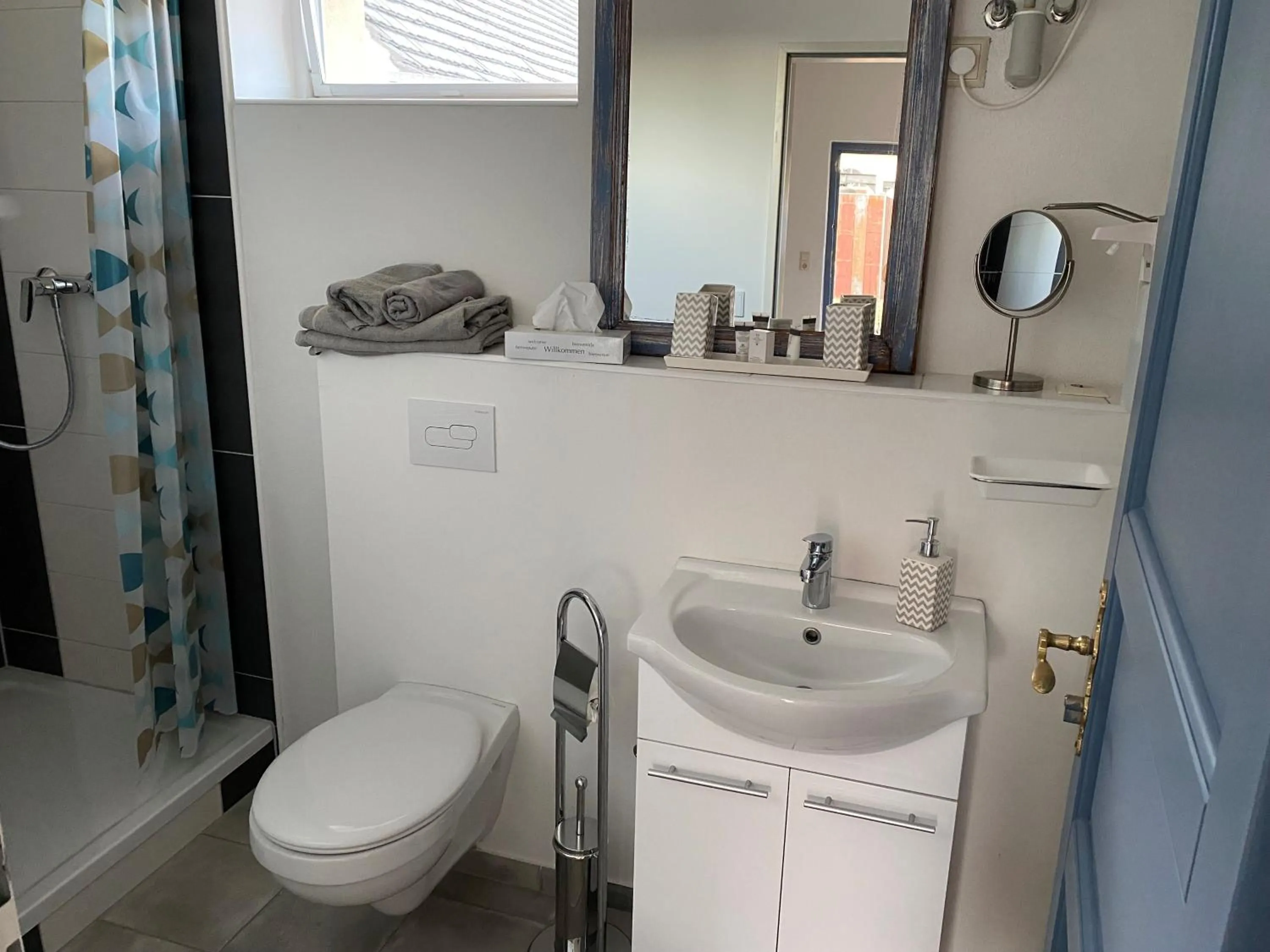 Bathroom in Ostsee Radlerpension Peitz