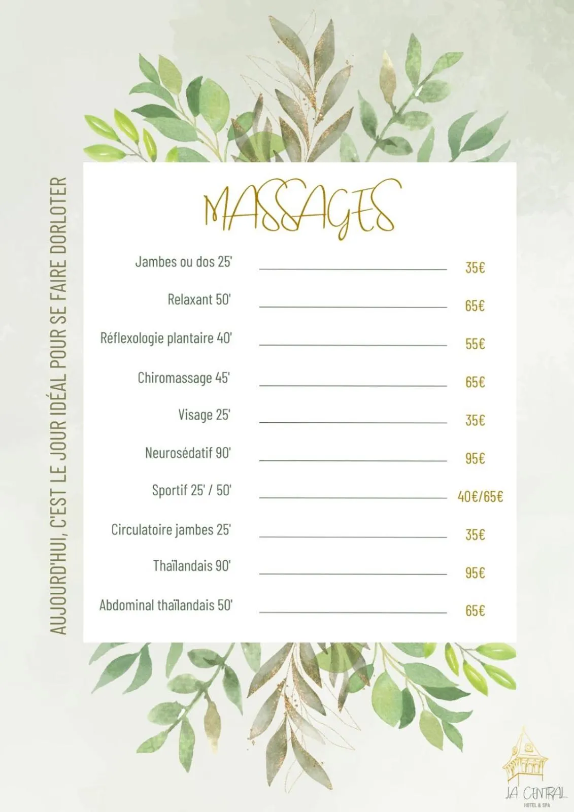 Massage in Hotel Spa La Central - Adults Only