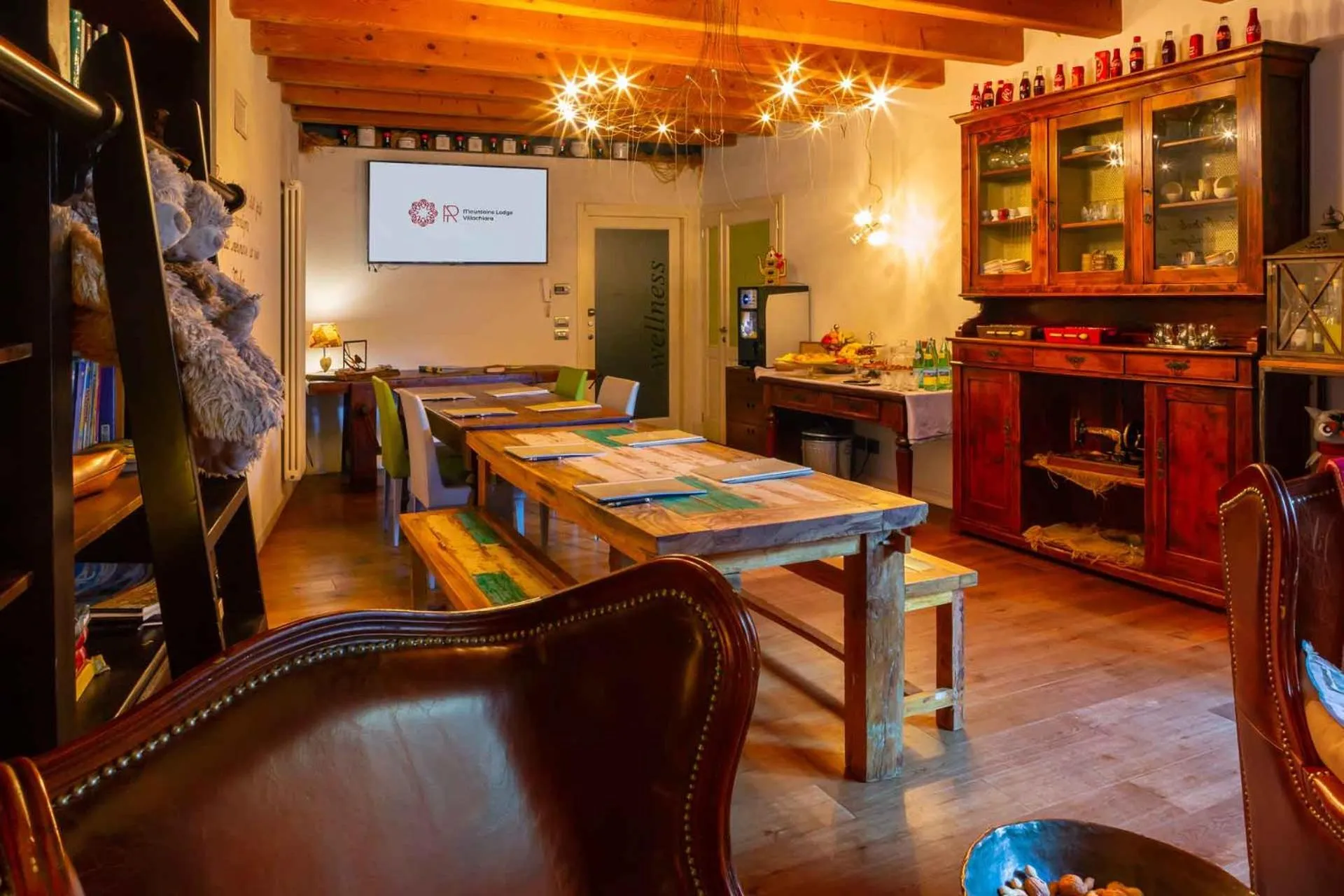 Seating area in AR Mountains Lodge Villachiara