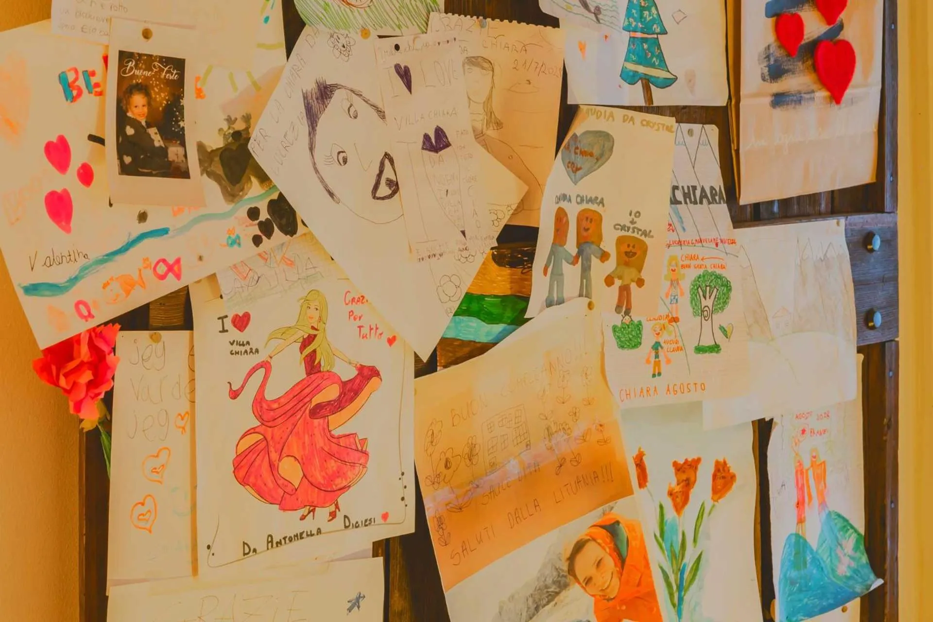 Decorative detail in AR Mountains Lodge Villachiara