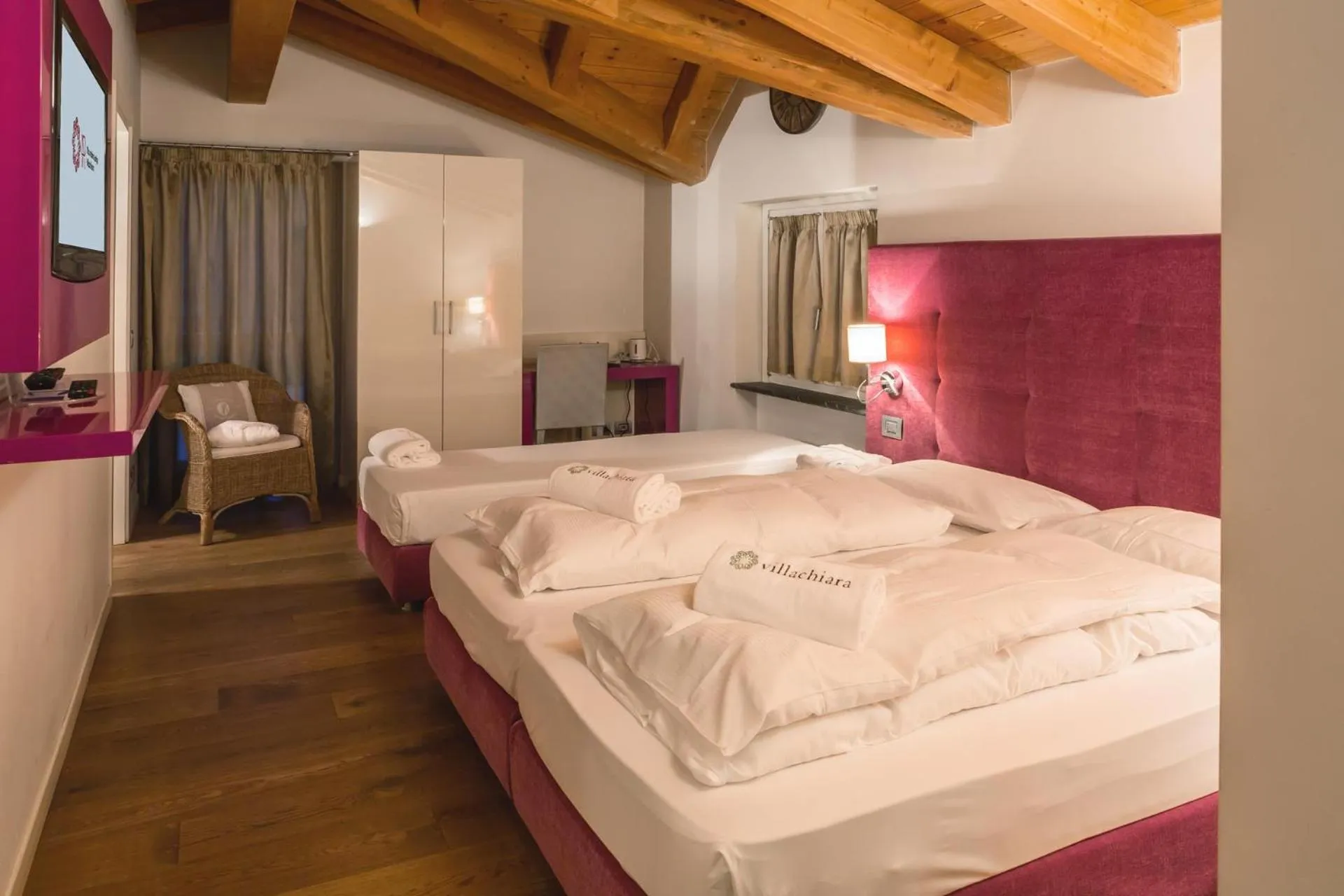 Bedroom in AR Mountains Lodge Villachiara