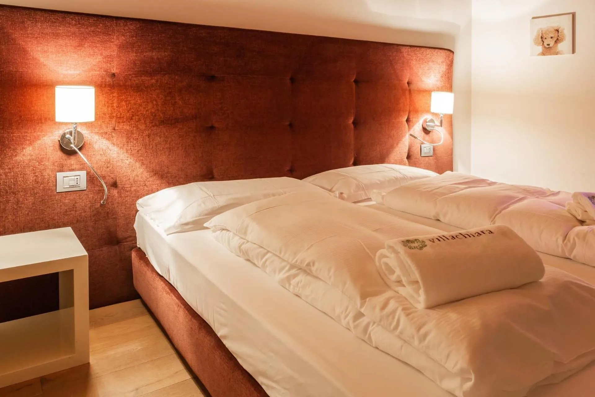 Bedroom in AR Mountains Lodge Villachiara