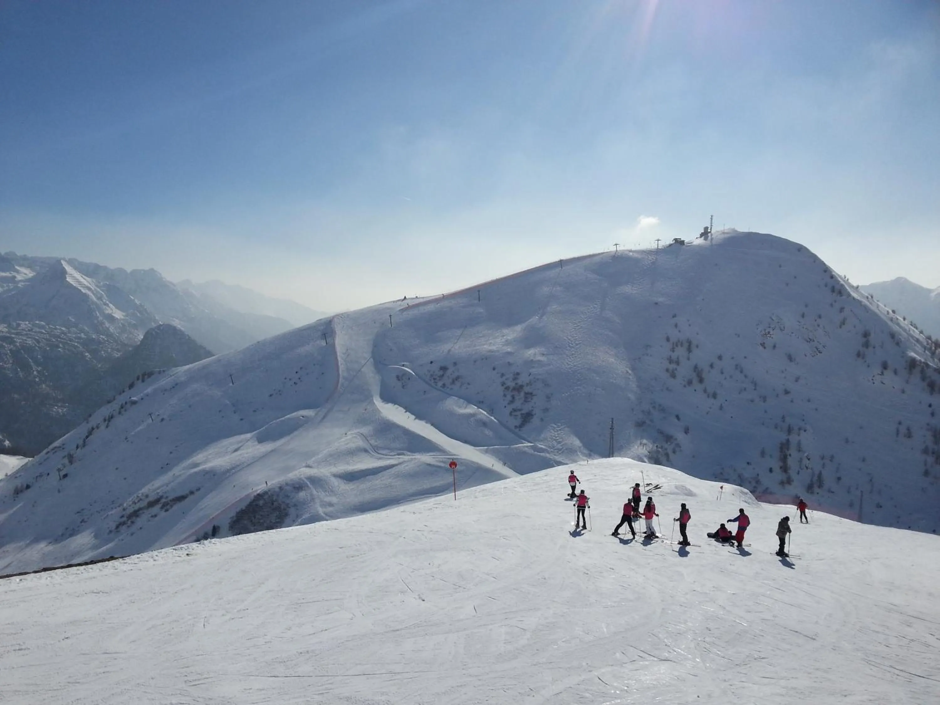 Winter in AR Mountains Lodge Villachiara