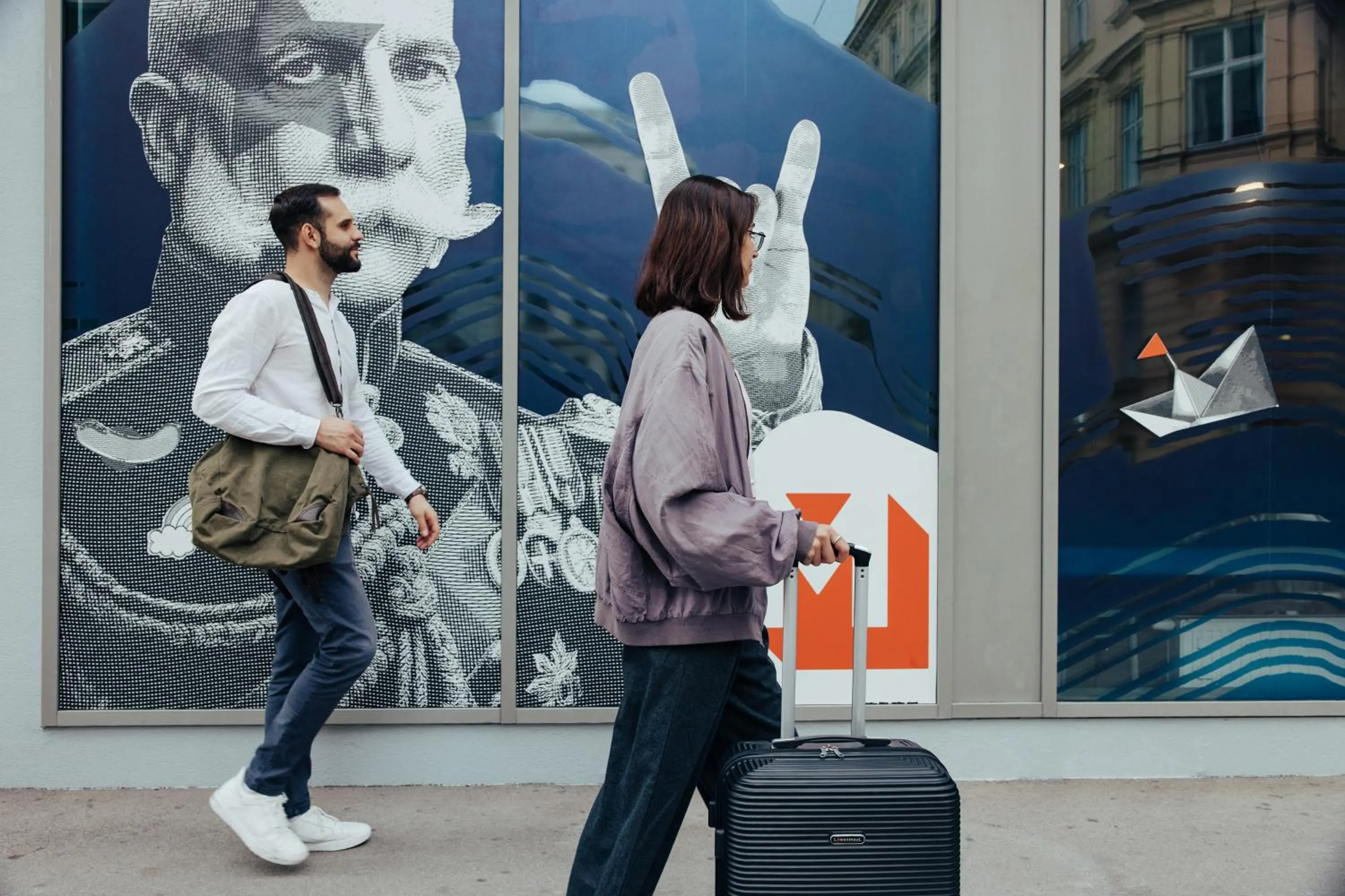 Property building in MEININGER Hotel Wien Downtown Franz