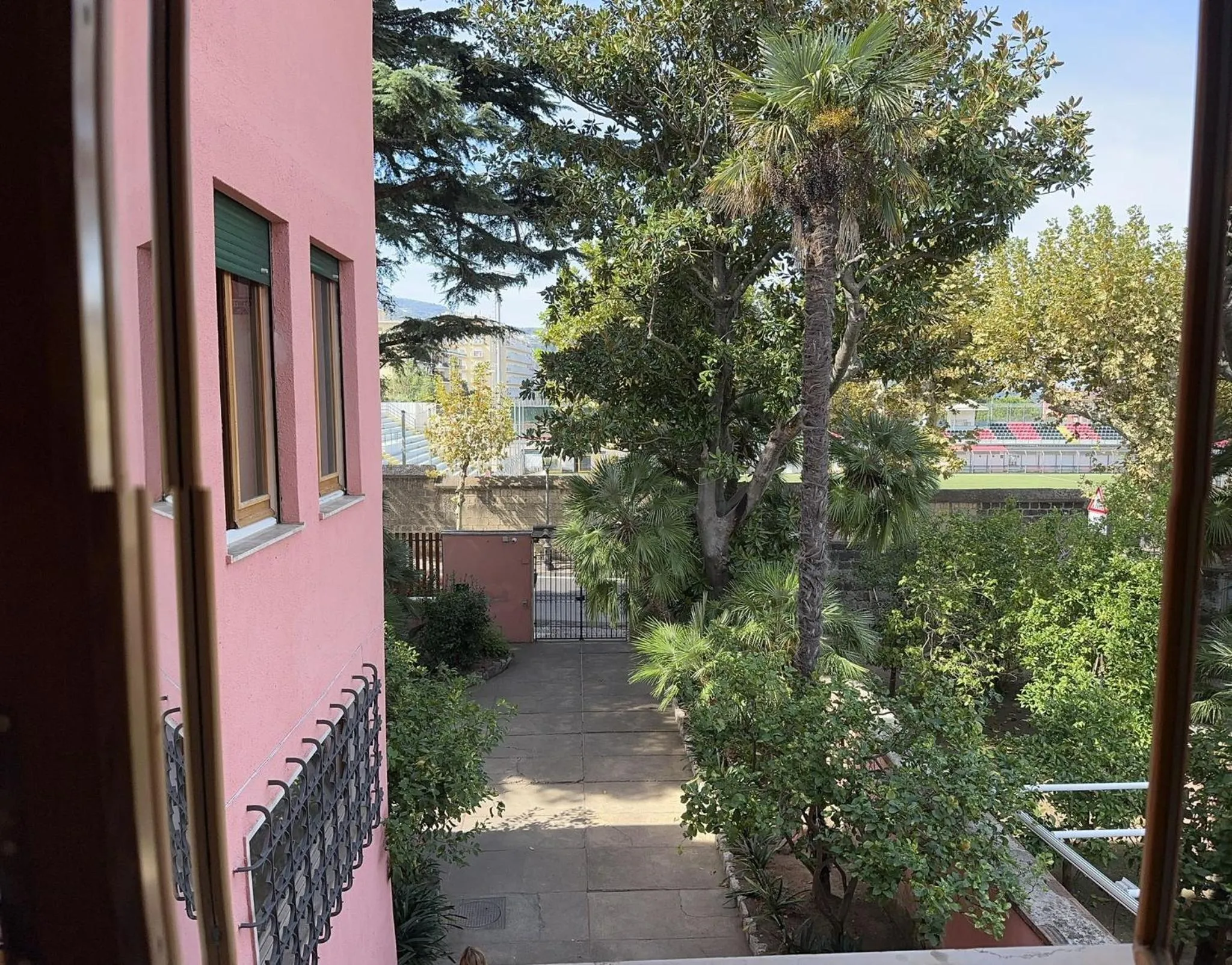 Garden view in Villa Rosa Sorrento